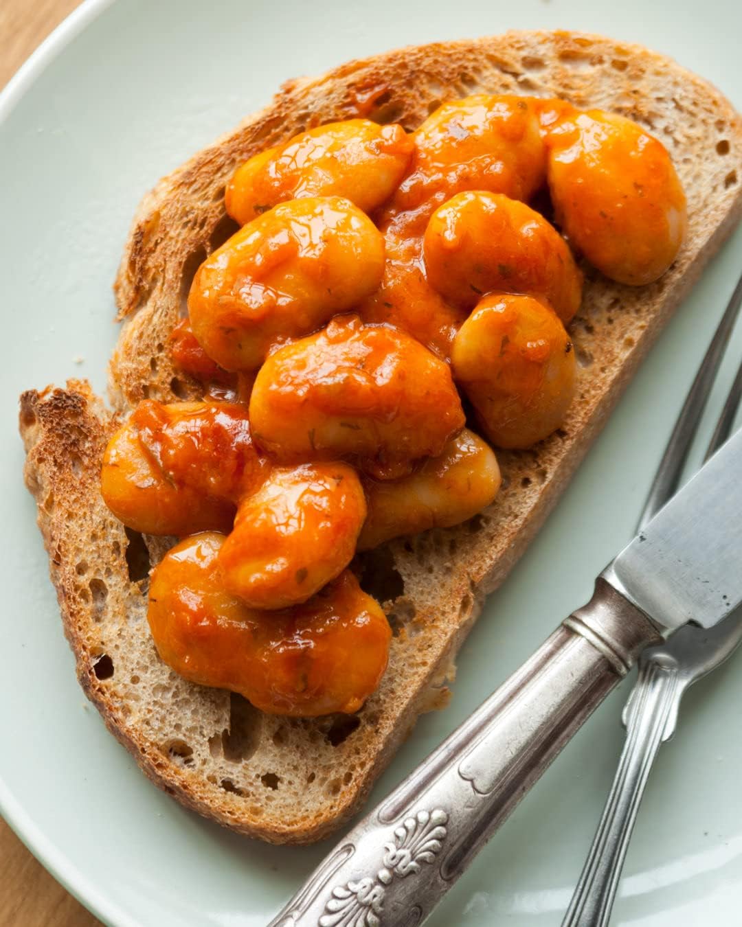 The Greek Kitchen - Gigantes Baked Giant Beans in Tomato Sauce Vegan Friendly 5