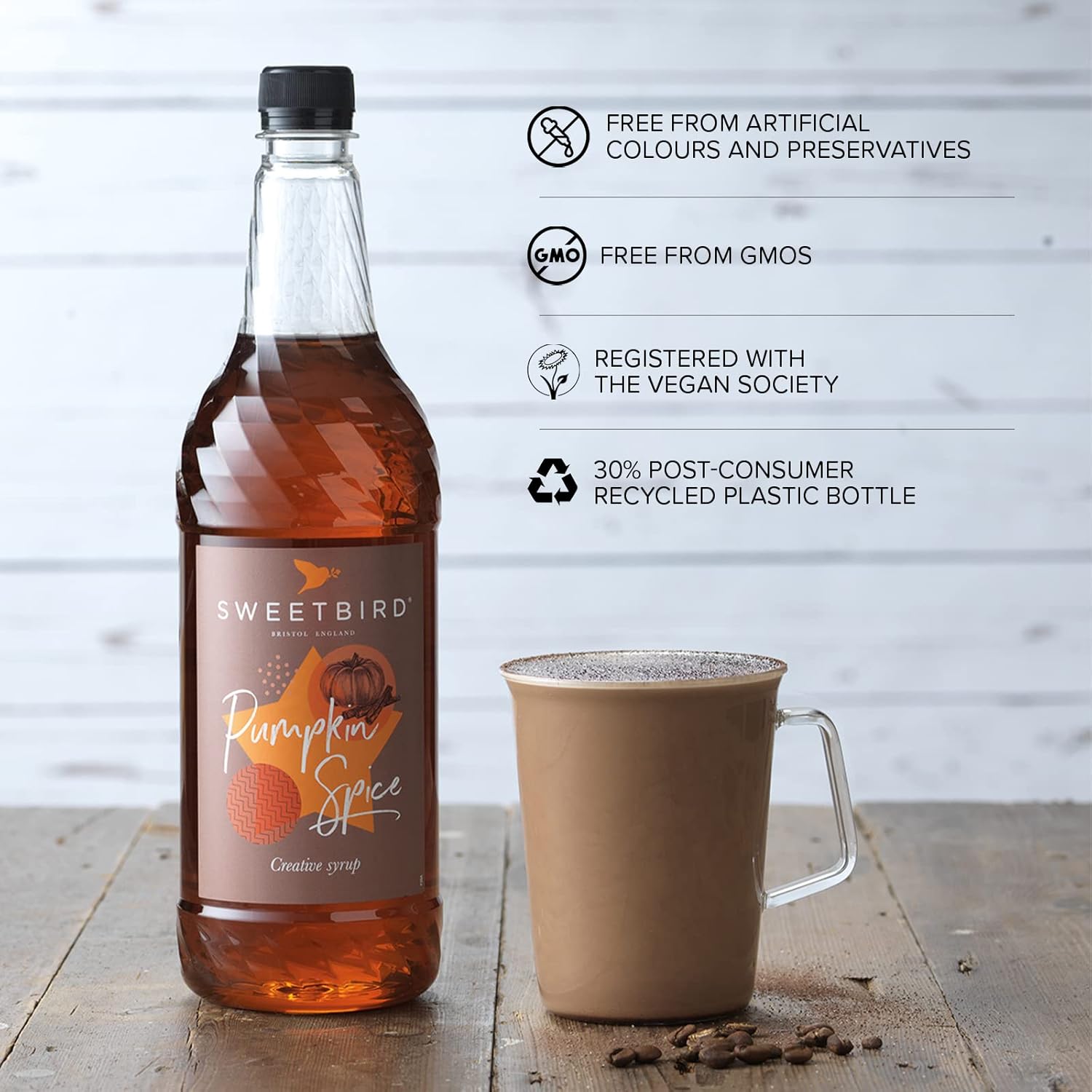 Sweetbird - Pumpkin Spice Syrup (1 Litre) 8