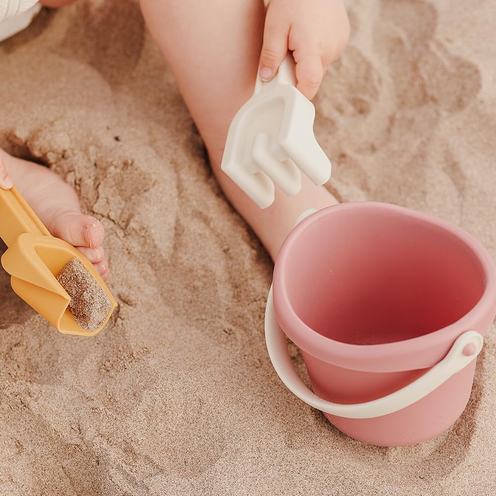 Miniland ECO Baby Sand Set - Durable Beach Toy for Ages 18 Months+ | Multicolor