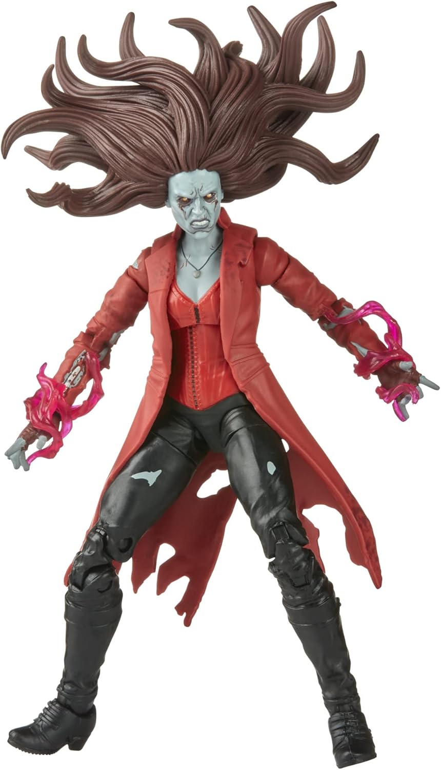 Hasbro Marvel Legends Series MCU Disney Plus - Zombie Scarlet Witch Action Figure (F3703)