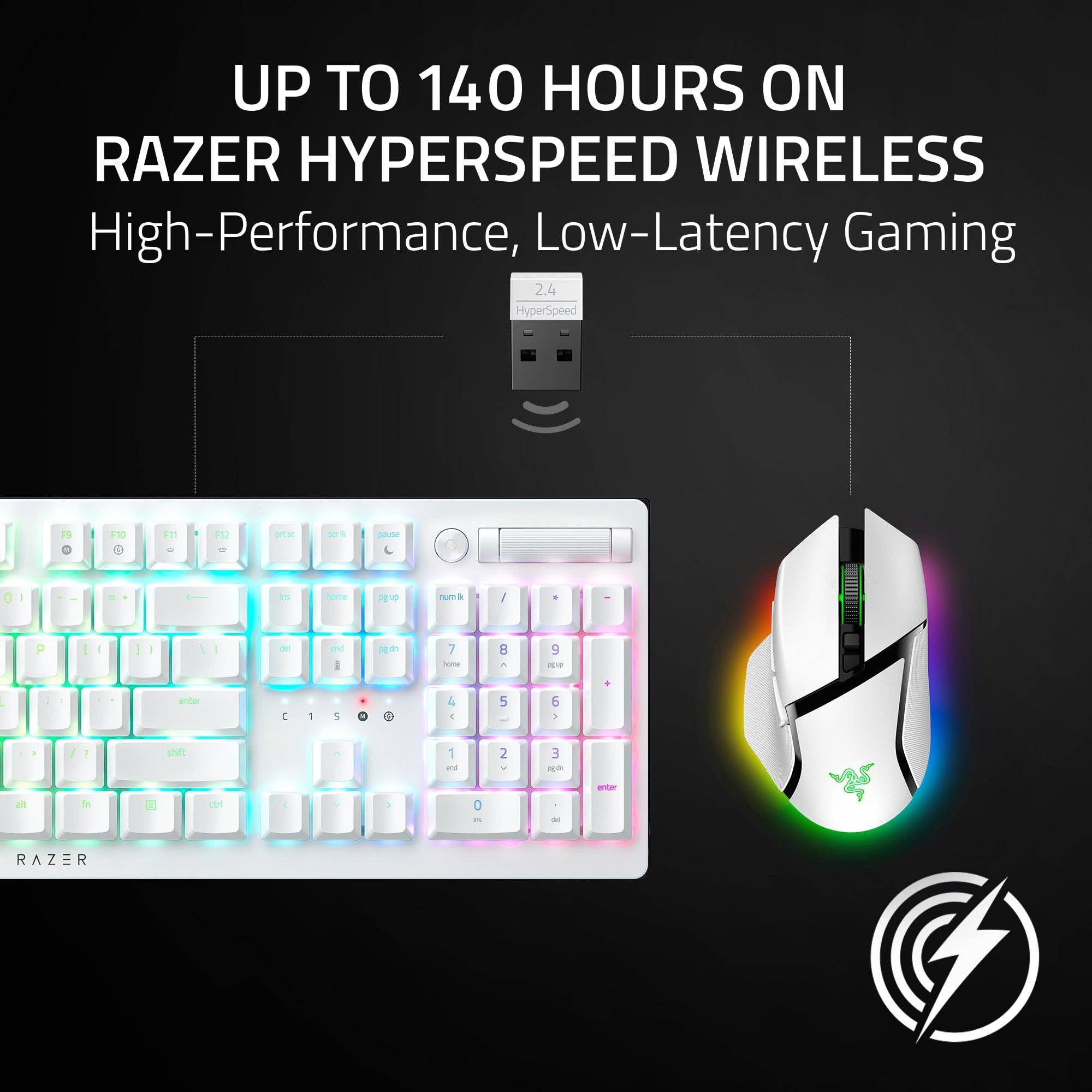 Razer Basilisk V3 Pro - Wireless Gaming Mouse with HyperScroll Tilt, 13-Zone RGB, 30K Sensor 13