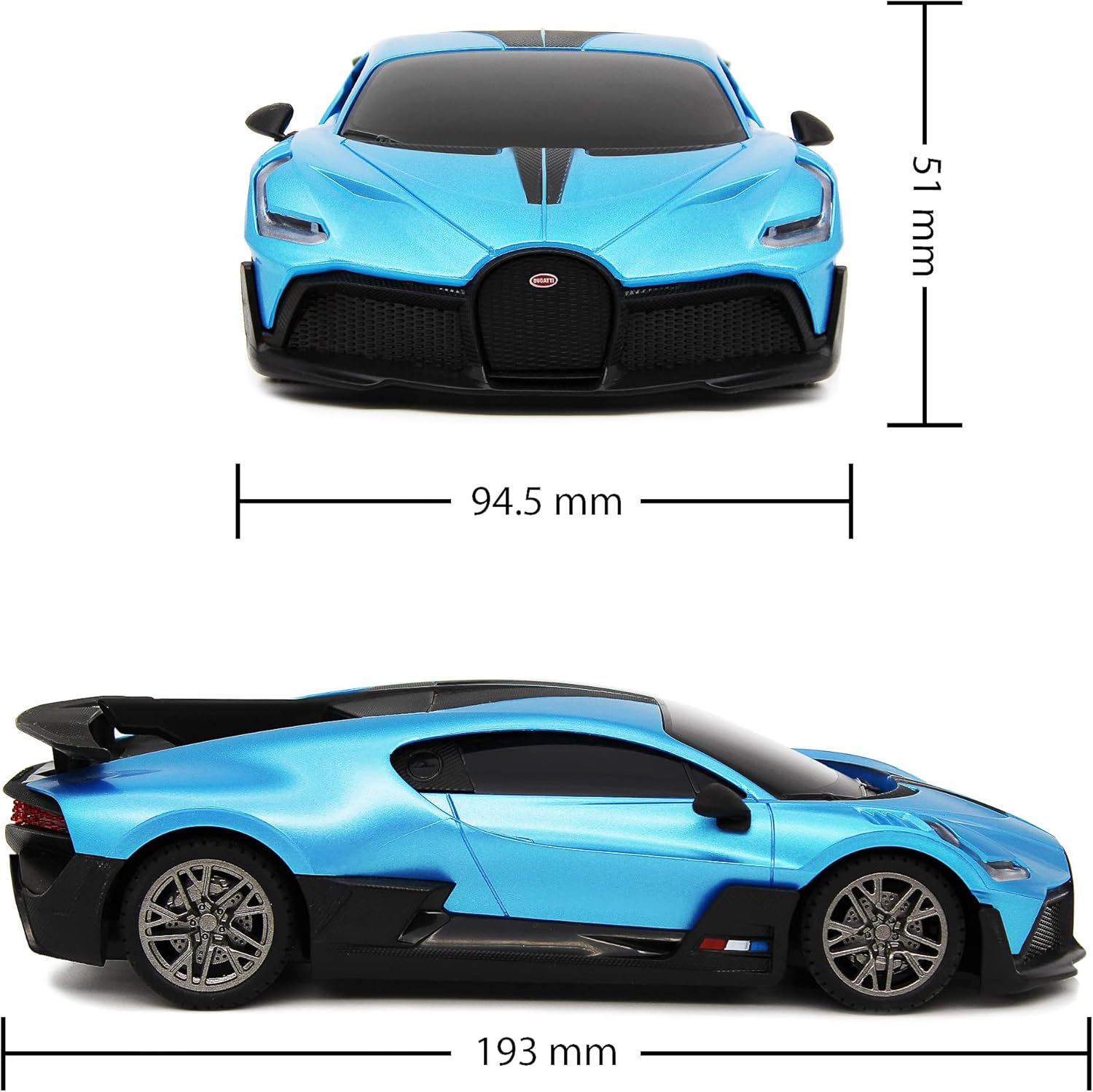 Bugatti Divo 1:24 Scale RC Car - 2.4GHz Remote Control Vehicle for Kids 6+ 13