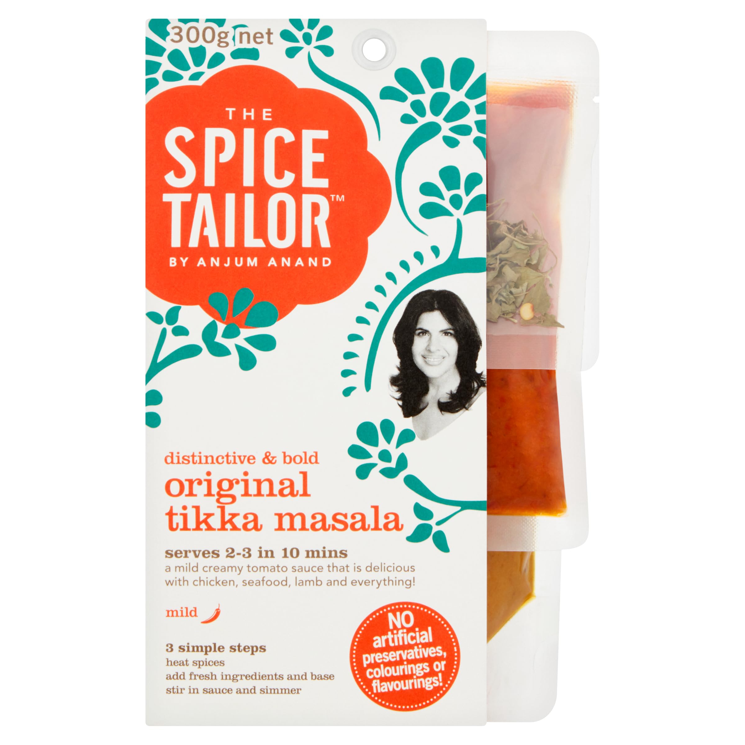 The Spice Tailor - Original Tikka Masala Indian Curry Sauce Kit, 300g 7