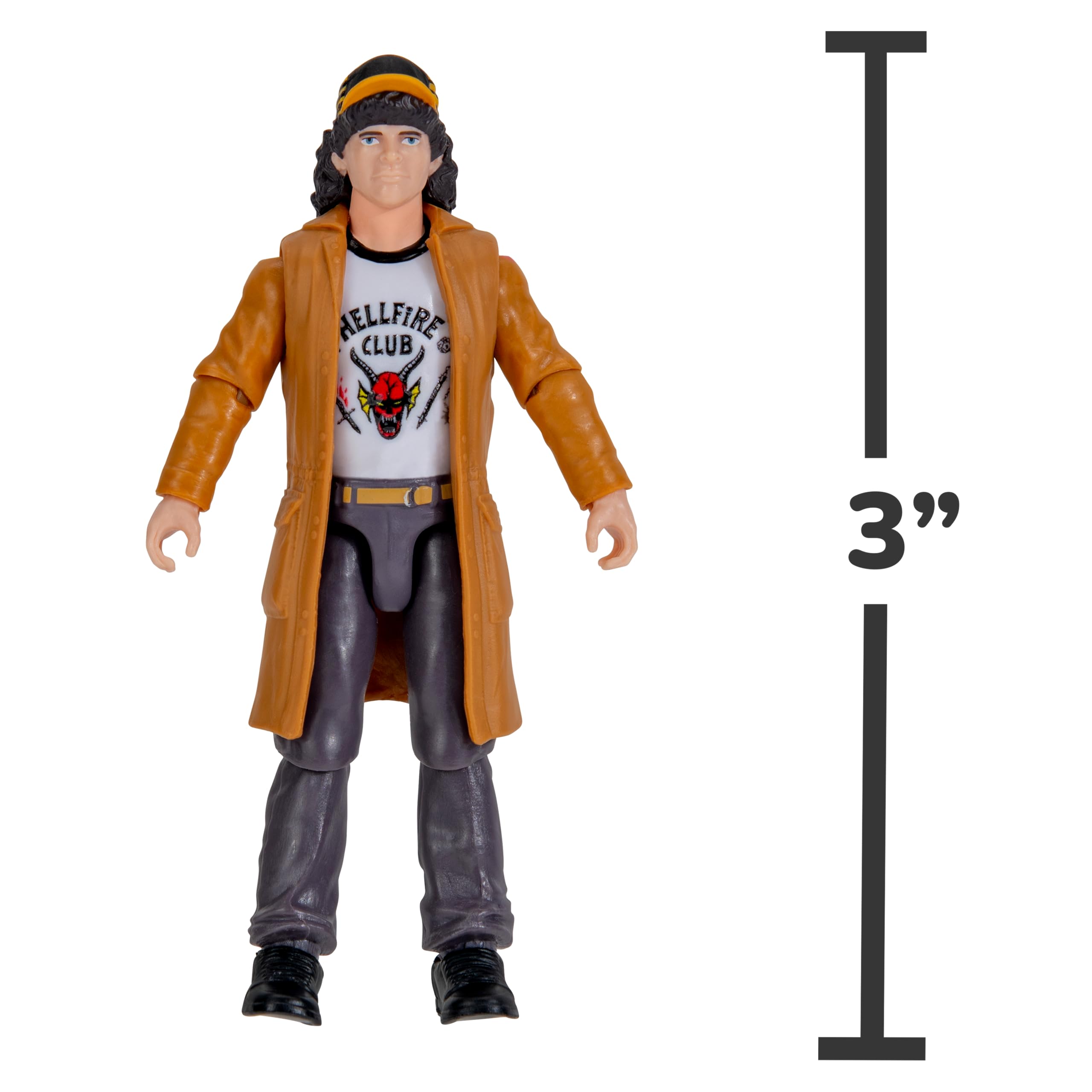 Stranger Things Dustin Henderson Upside Down Collector Figure - 6-Inch Highly Detailed Action Figure 6