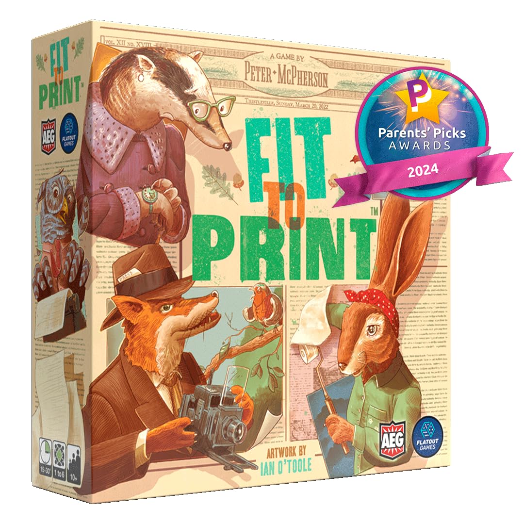 Alderac Entertainment Group Fit to Print Board Game 10