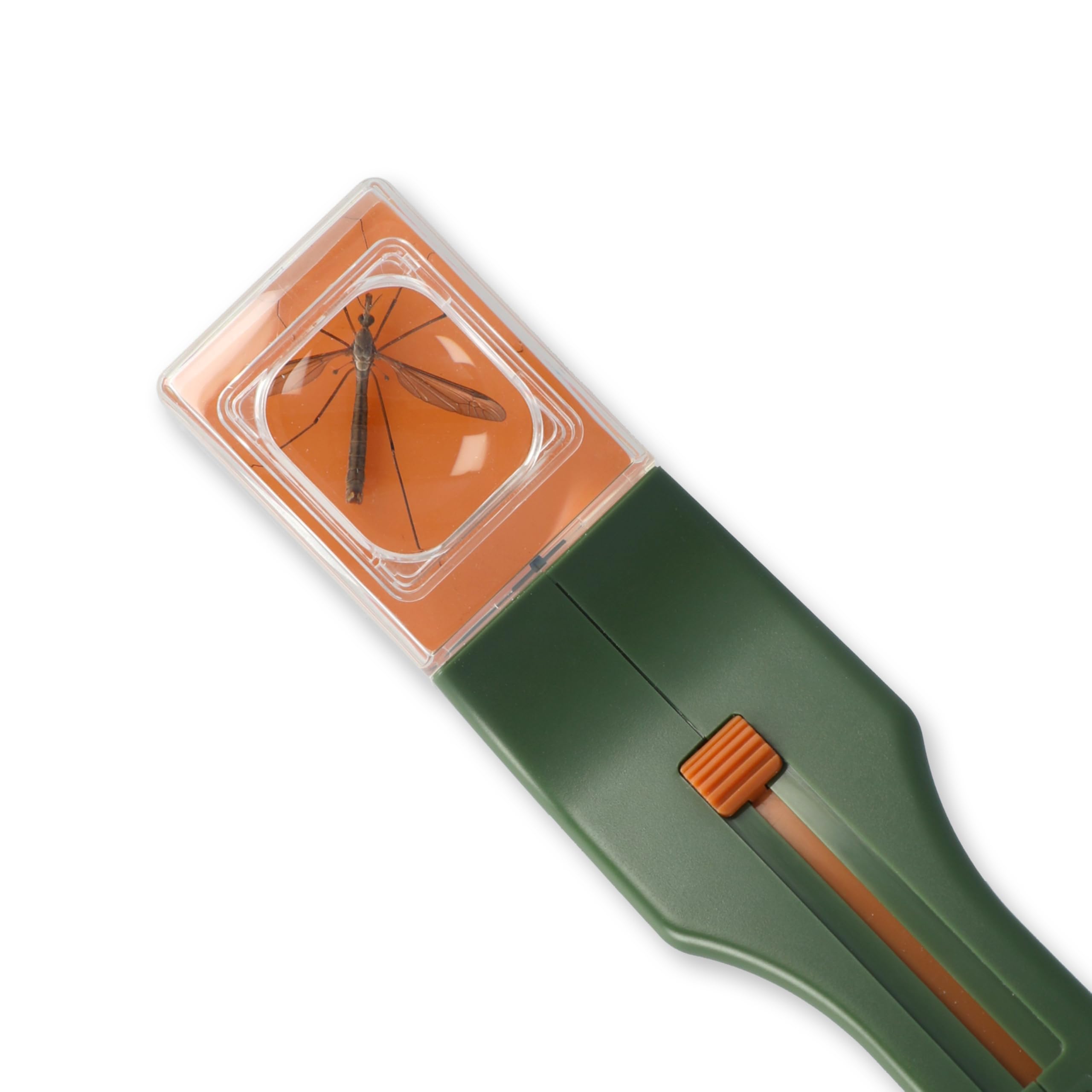 Carson HU-10 BugView Bug Catcher with Built in 5x Magnifier | Green Plastic Tool | Unisex Children 7