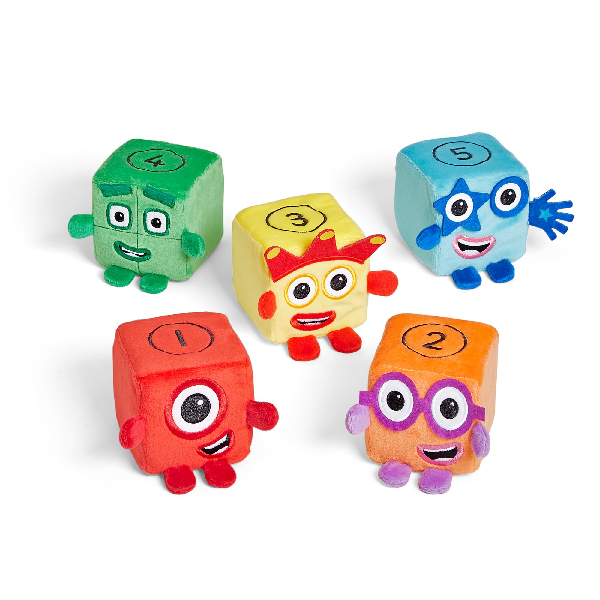 Learning Resources Numberblocks Blocklets One to Five Soft Plush Set - Ages 18 Months+