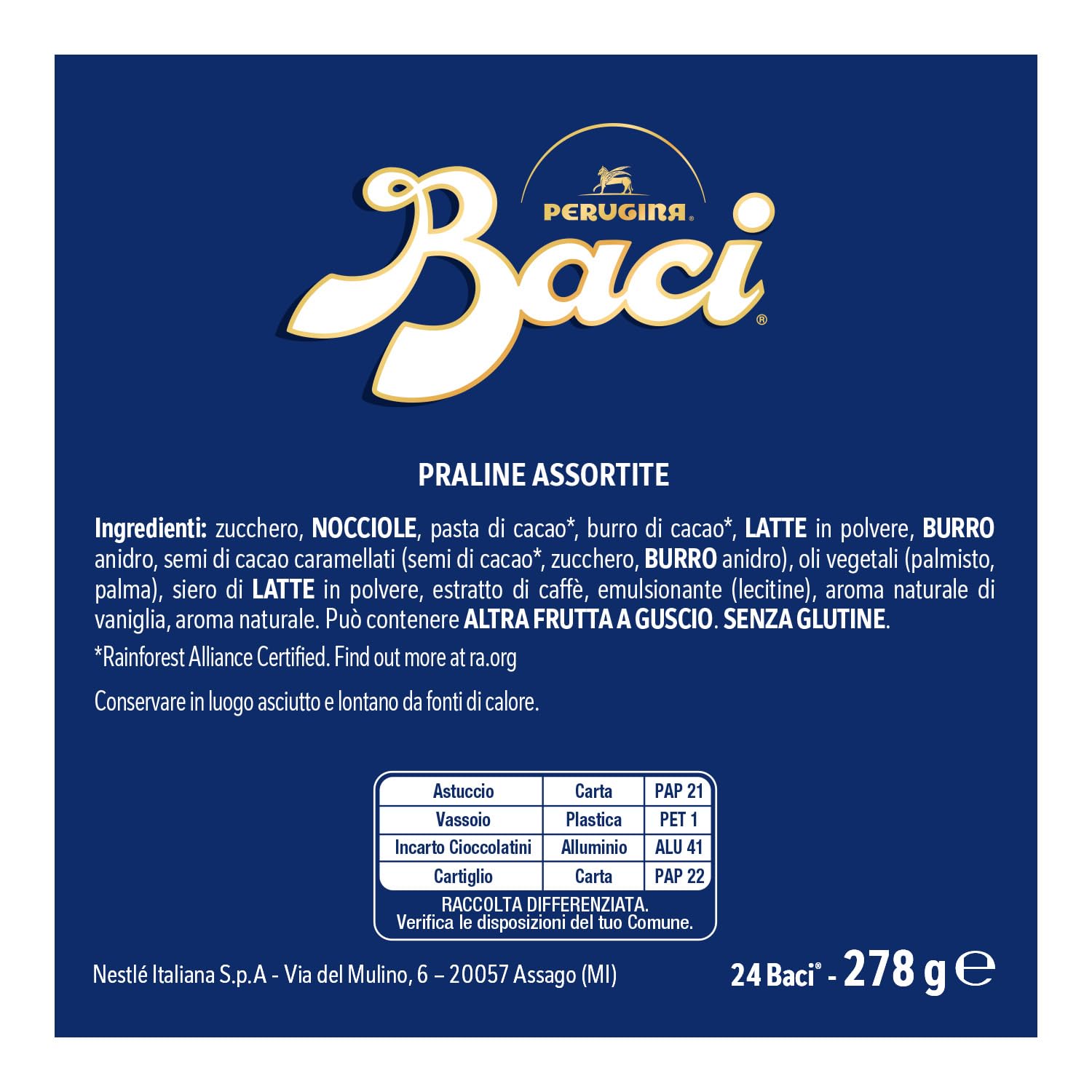 Baci Perugina - Christmas Advent Calendar with Assorted Chocolate Truffles & Hazelnut Fillings 6