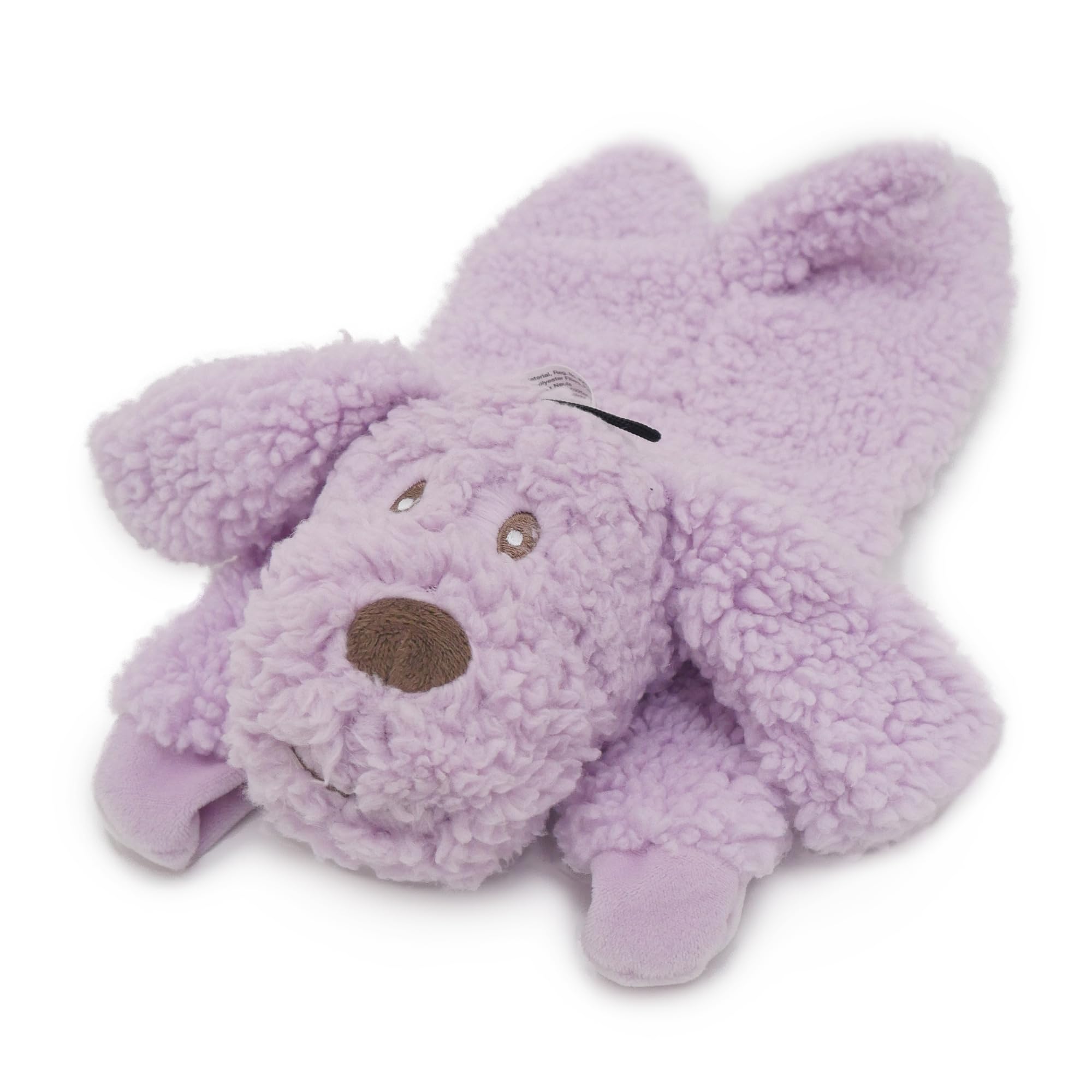 AROMADOG Calm Fleece Laying Down Dog Toy - Lavender Scented, Stuffing-Free, Squeaker | 33cm 1