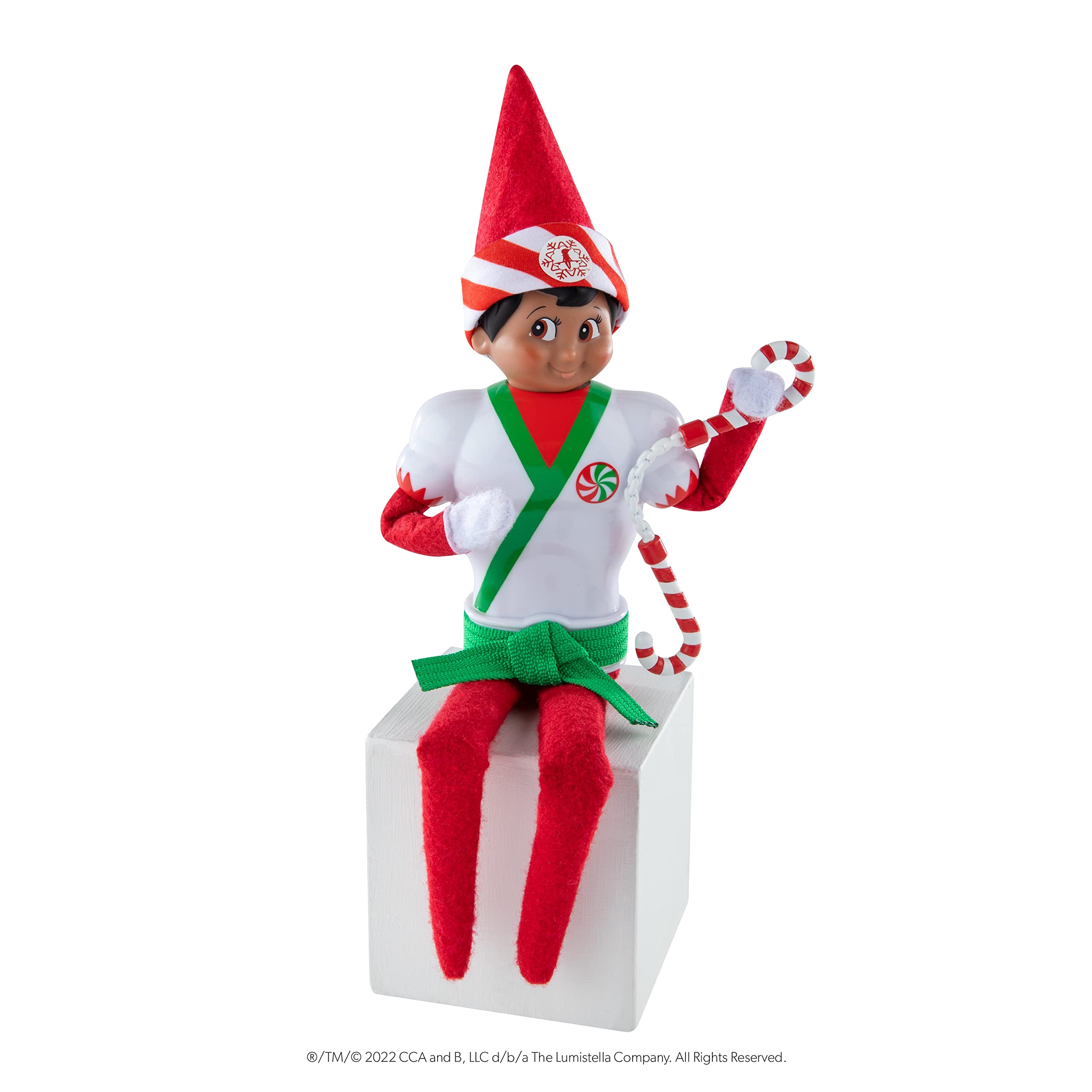 The Elf on the Shelf Karate Kicks Clothes Set - Black Belt Costume for Scout Elf, 3+ Years 18