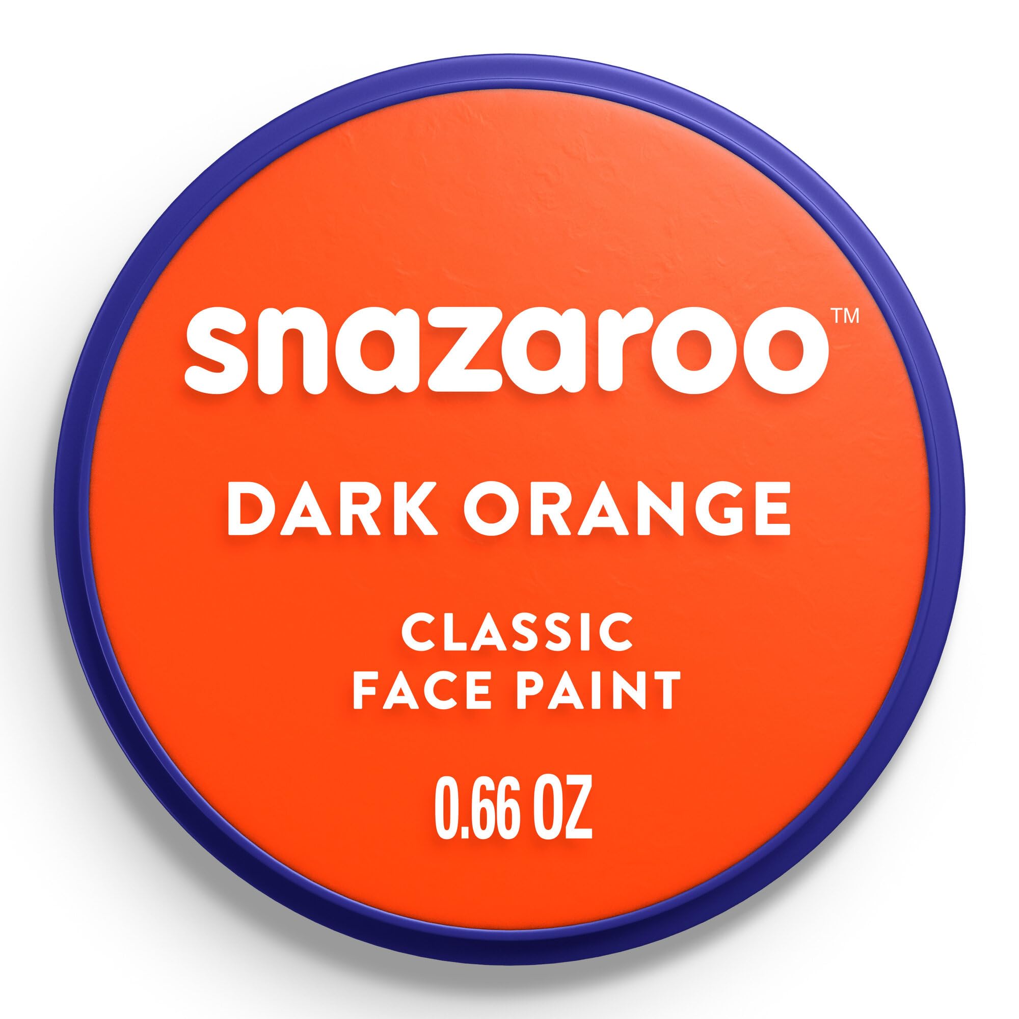 Snazaroo - Dark Orange Classic Face and Body Paint (18ml) 8