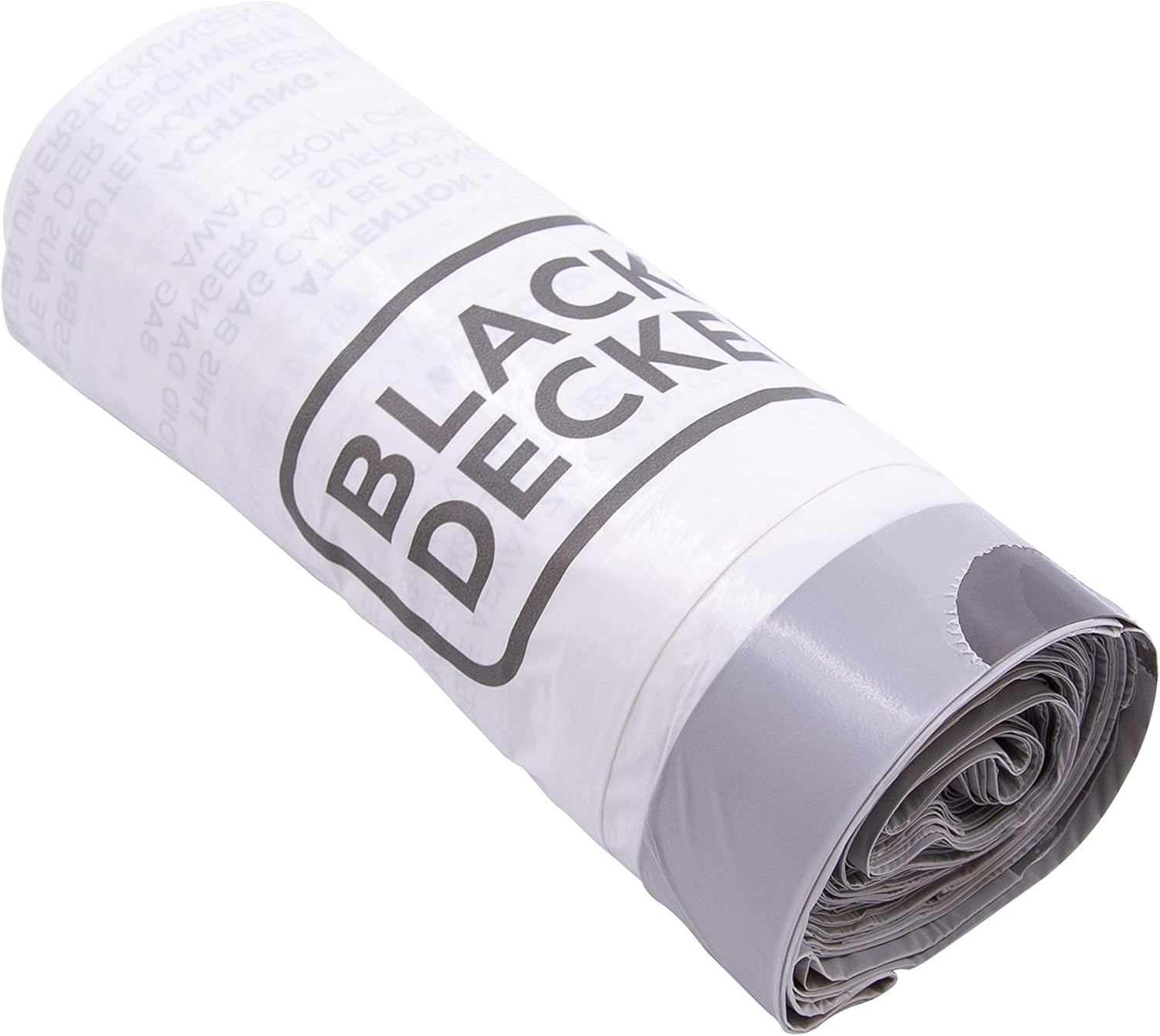 BLACK+DECKER 50L Drawstring Bin Liners 20 Pack - White 5