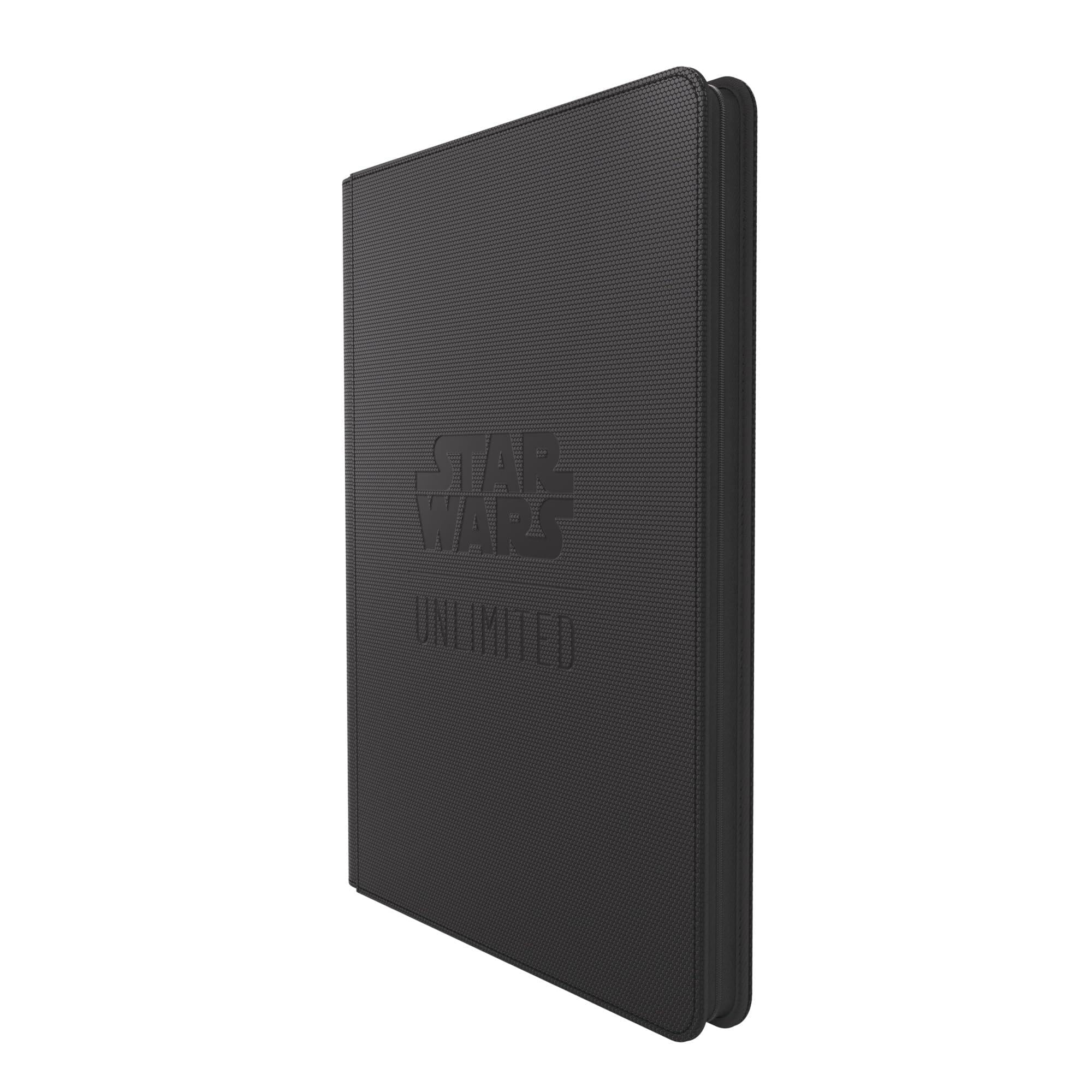 Gamegenic Star Wars: Unlimited Card Game Zip-Up Album 18-Pocket Black