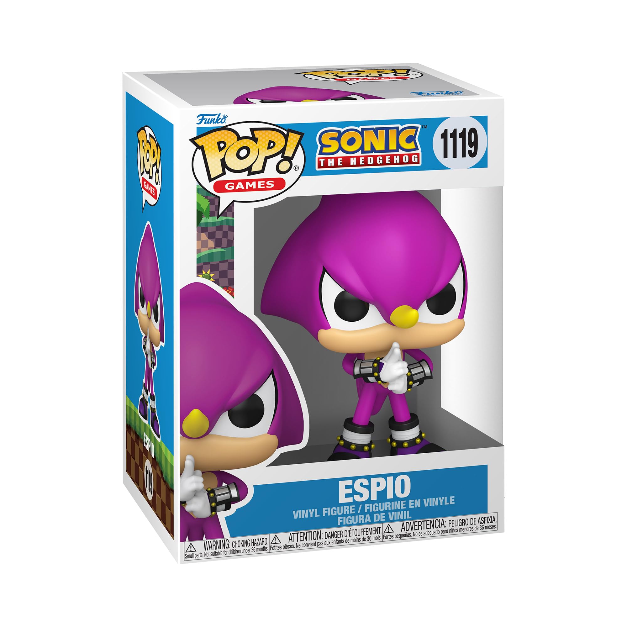 Funko Pop! Games: Sonic the Hedgehog - Espio the Chameleon Vinyl Figure 8