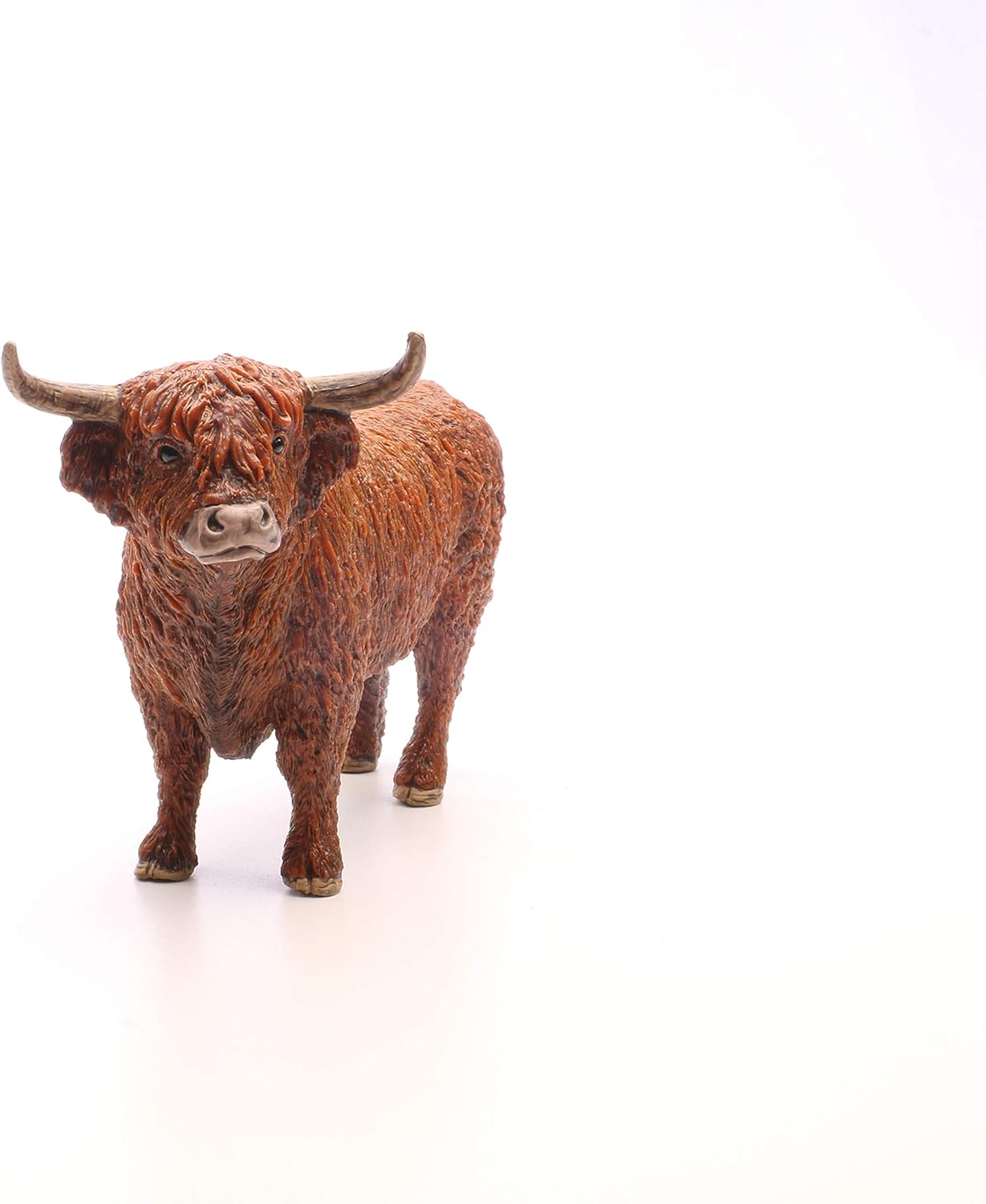 Schleich 13919 Farm World Highland Bull - Detailed Animal Figure for Kids 3+ 3