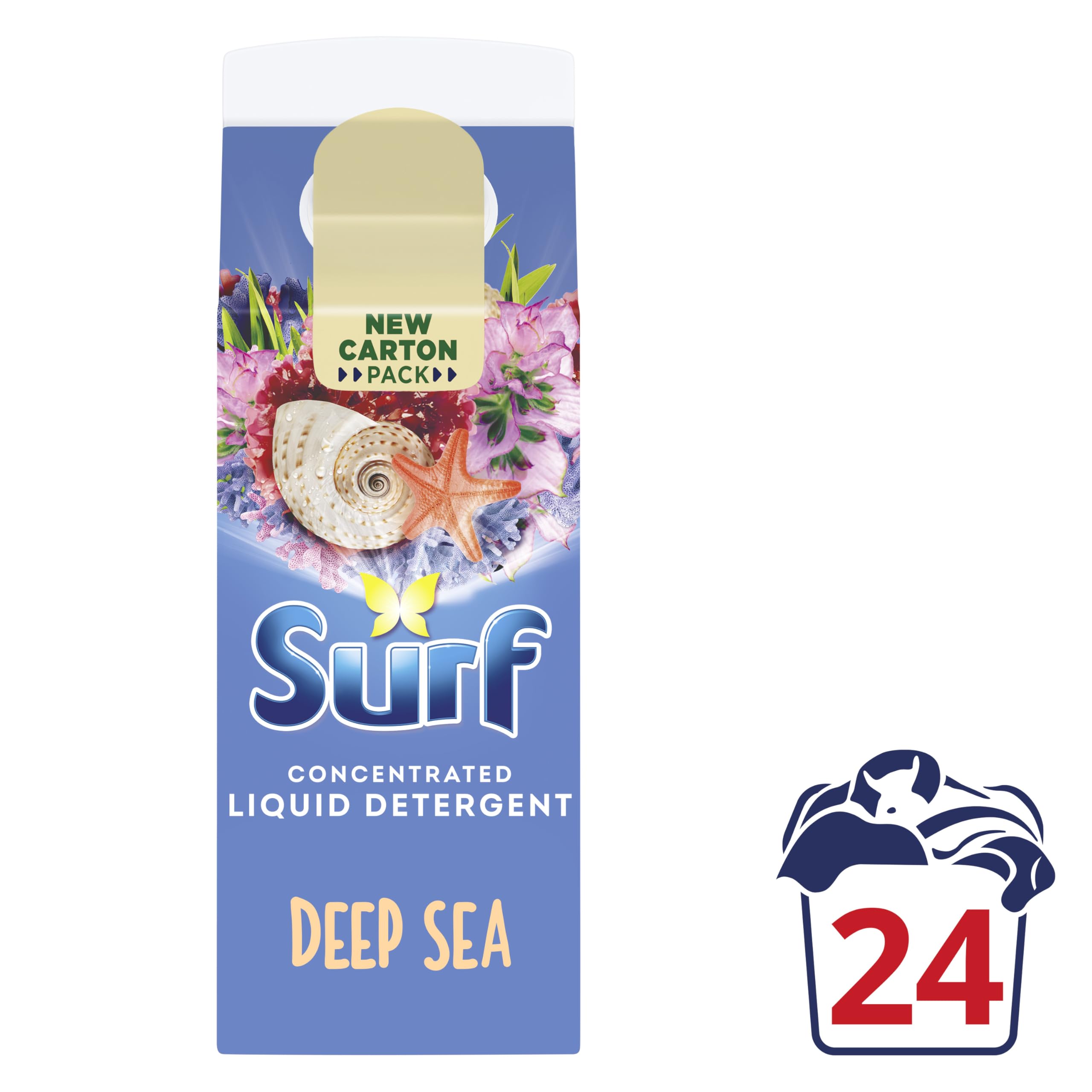 Surf - Deep Sea Laundry Washing Liquid Detergent (648 ml) 3