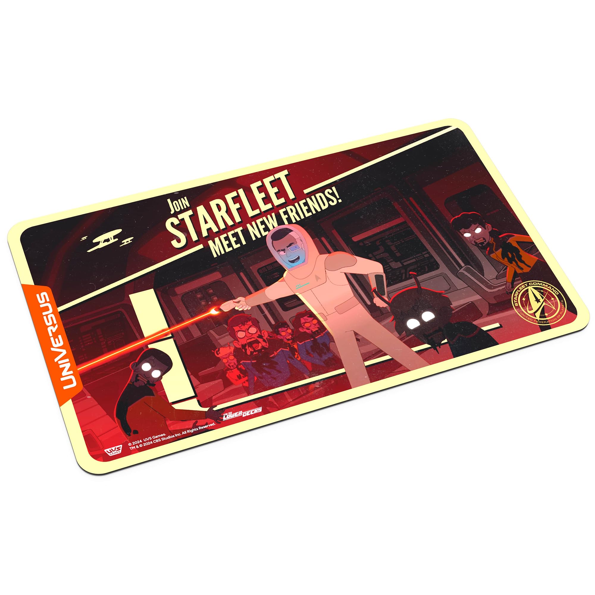 UniVersus Star Trek: Lower Decks Sam Rutherford Playmat - 24 x 14 Inches 6