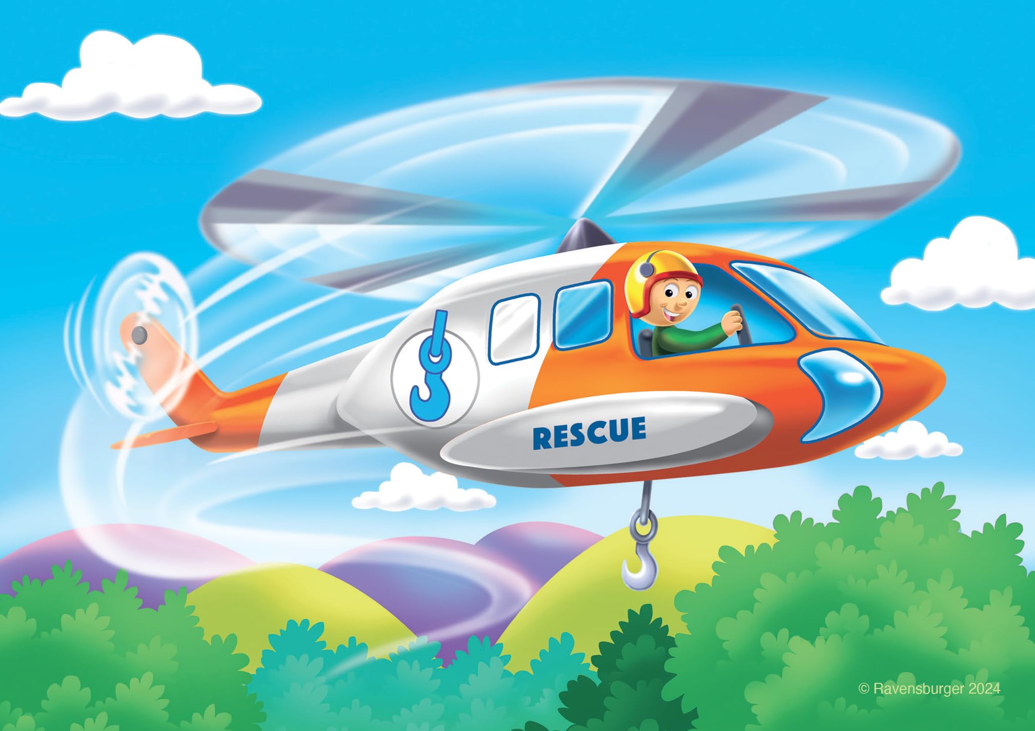 Ravensburger Rescue Vehicles - My First Jigsaw Puzzles for Toddlers 18 Months+ 6