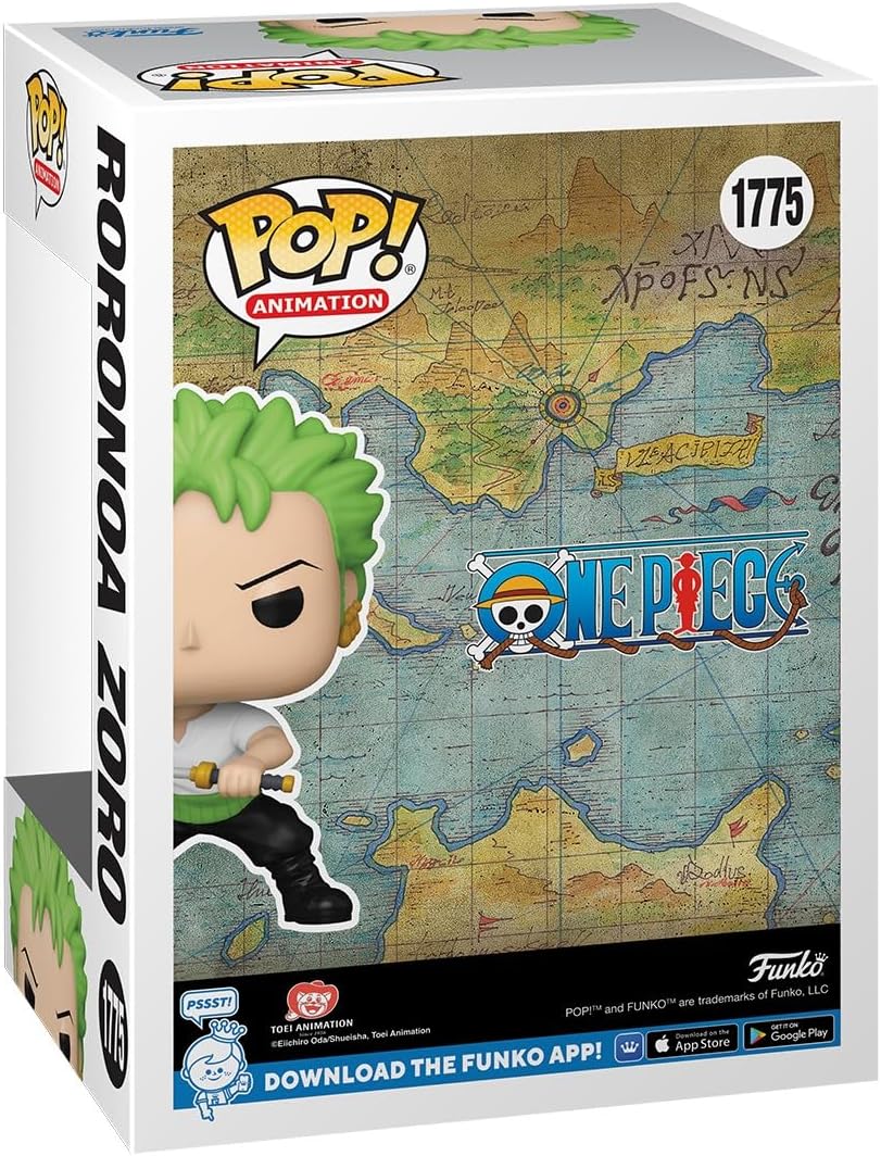 Funko Pop! Animation: One Piece - Roronoa Zoro Vinyl Figure (80369) 6