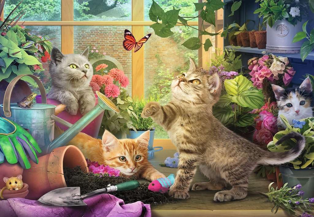 Ravensburger Feel Well & Puzzle Cat Design - 200 Extra Large Pieces | FSC Certified | Ages 9+ 2