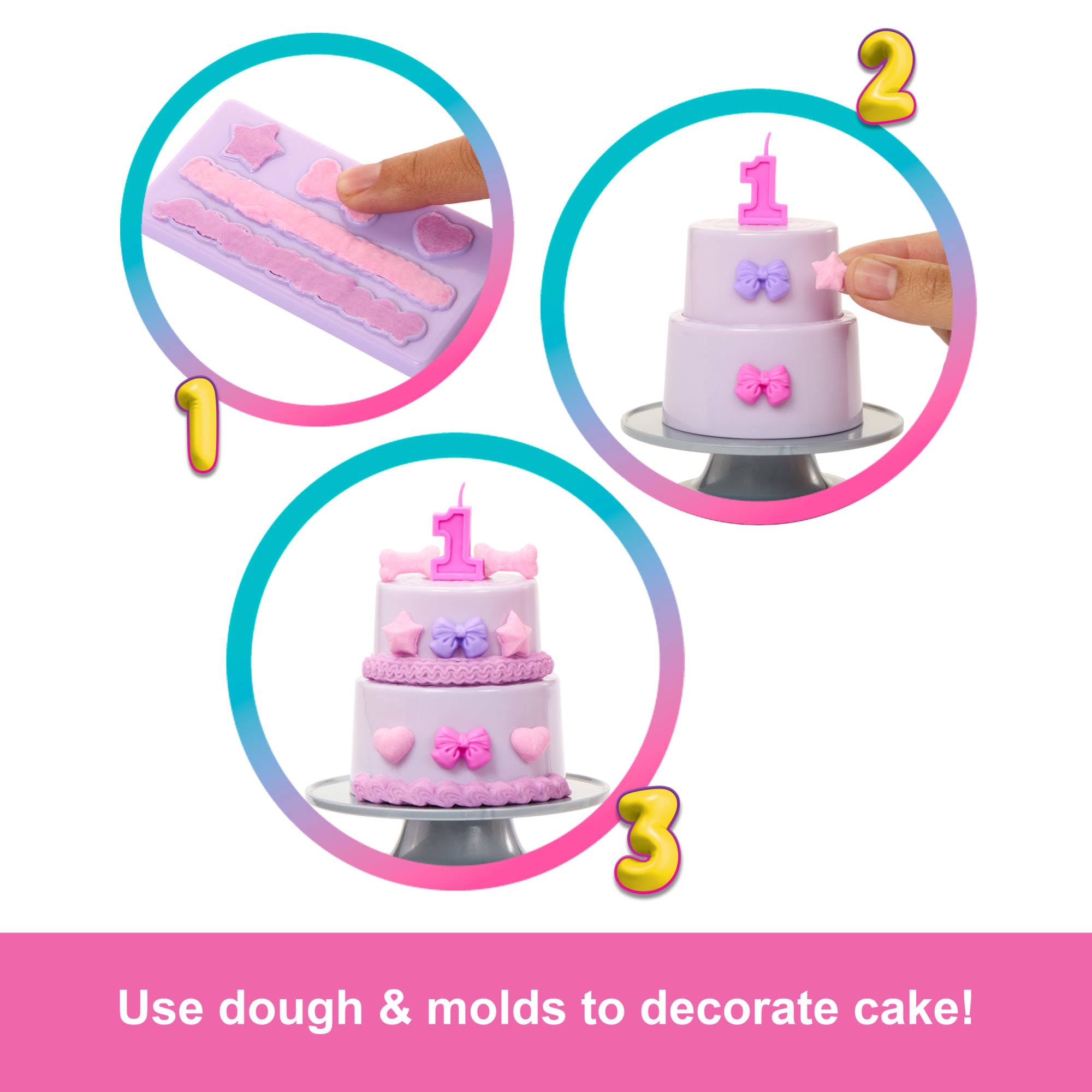 Barbie Party Unboxed Doll & Accessories - Pet Birthday Series with Color-Change Surprise, 3+ Years 5