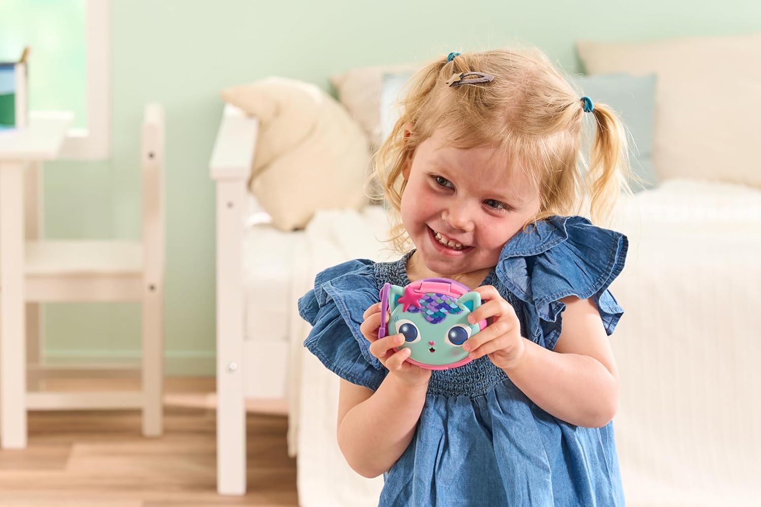 VTech Gabby's Dollhouse MerCat & Me On-the-Go - Interactive Educational Toy for Ages 3-6 6