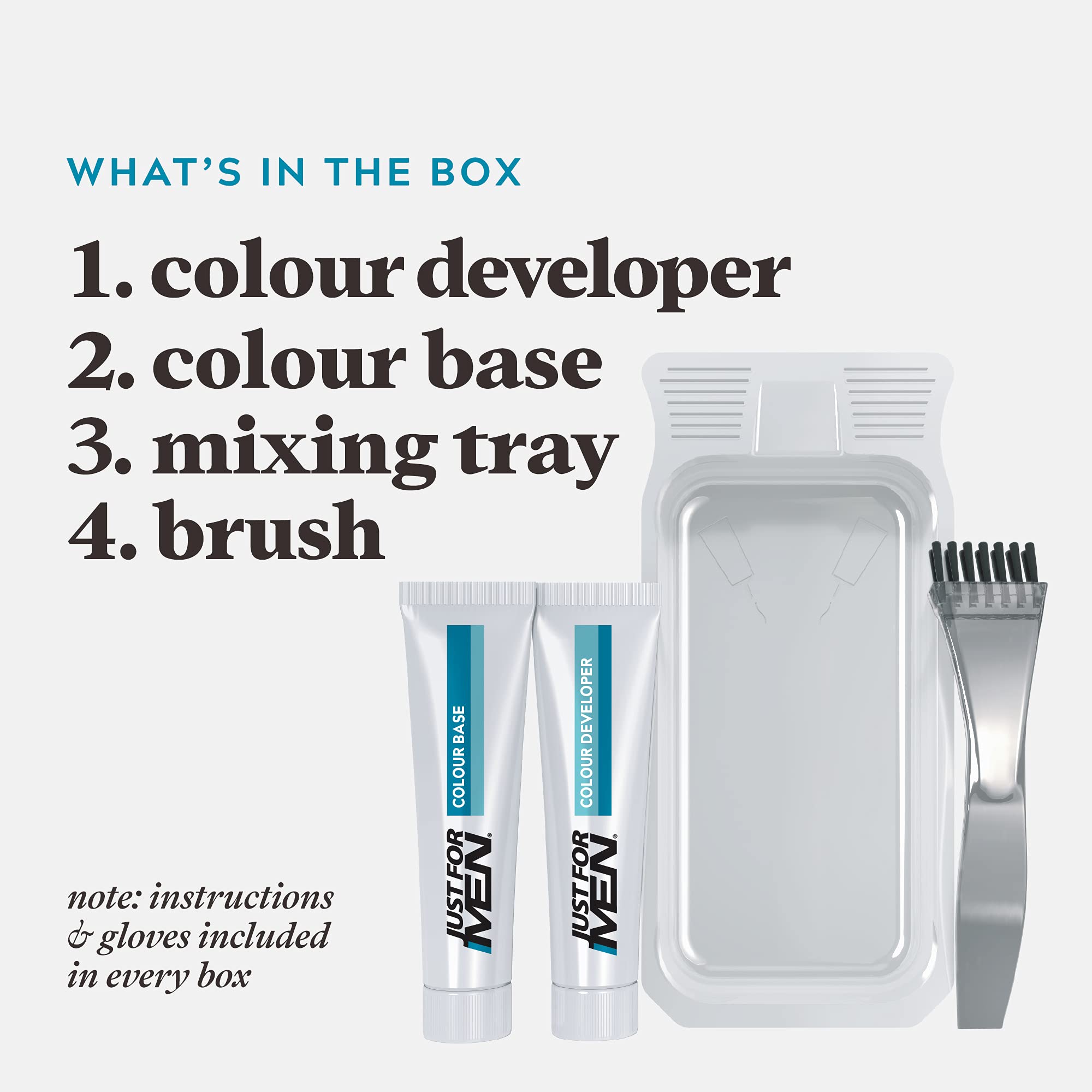 Just For Men Moustache & Beard Dye - Light-Medium Brown (M30), 70g 3