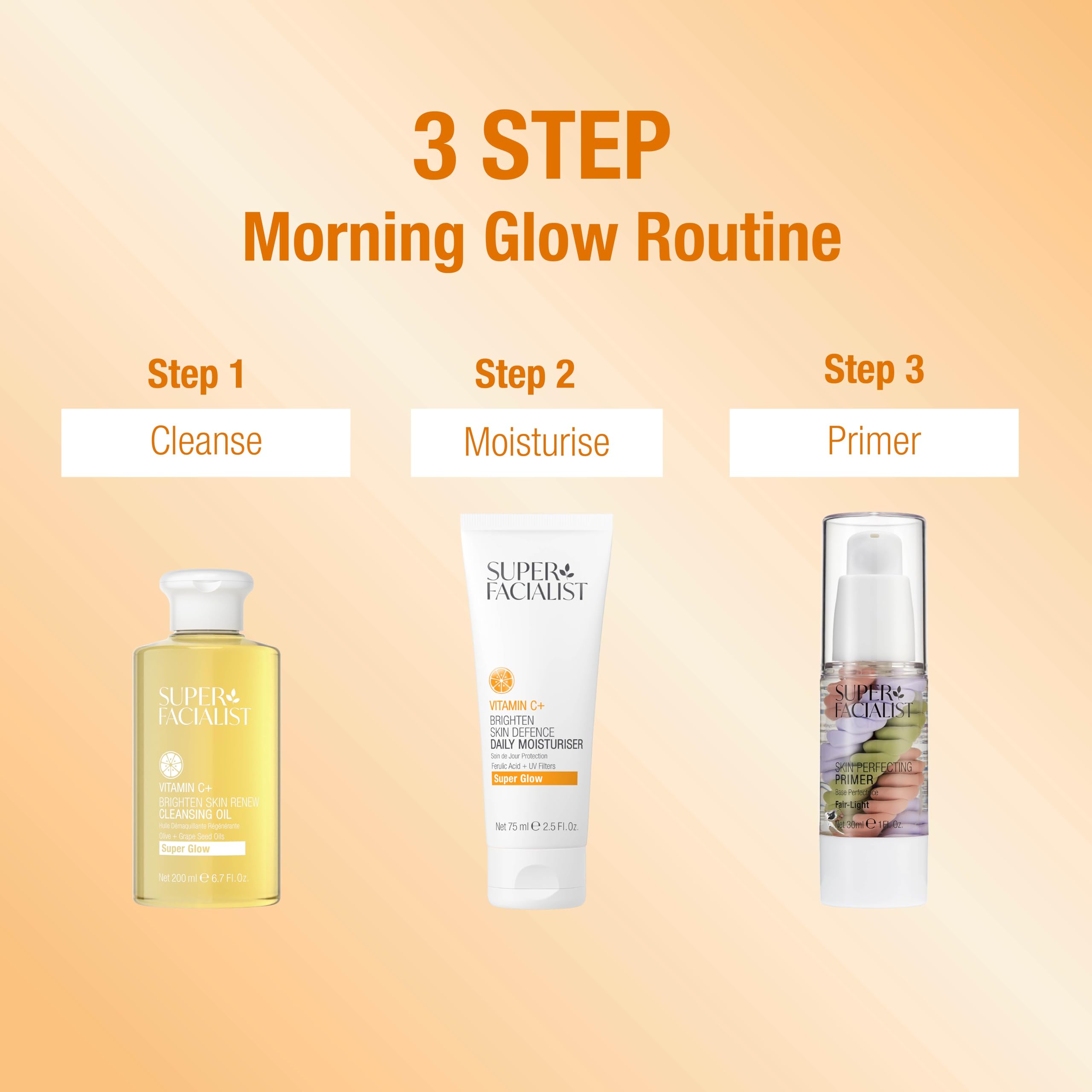 Super Facialist - Vitamin C + Skin Defence Daily Moisturiser Face Cream (80g) 5