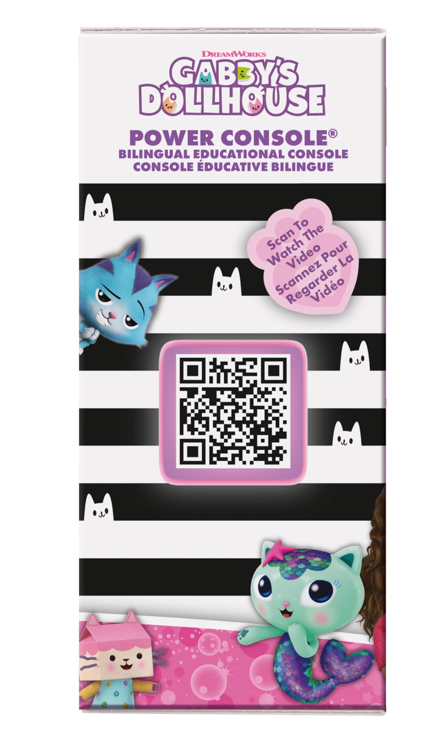 Lexibook Gabby's Dollhouse Power Console® - Bilingual Educational Toy for Kids 5+ 6