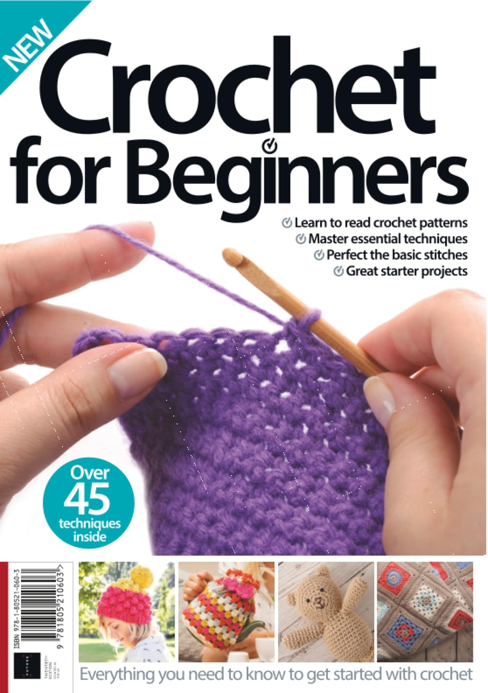 Future Publishing Crochet for Beginners - Over 45 Techniques | 20th Edition Paperback