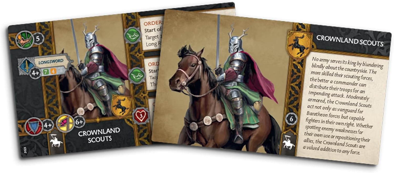 CMON Song of Ice and Fire: Explorers of the Crownlands Miniature Expansion 6