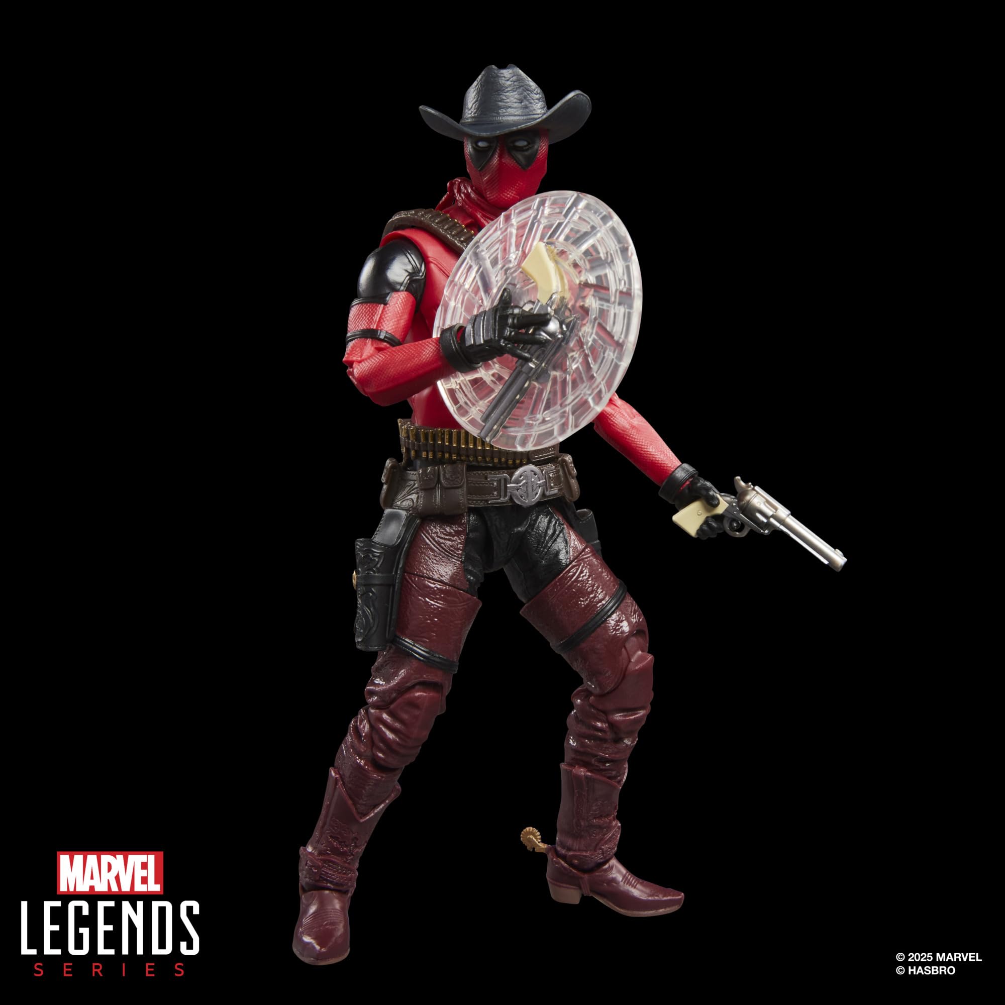Marvel Cowboypool Action Figure - 6-Inch Scale | 20+ Points of Articulation | 7 Accessories 5