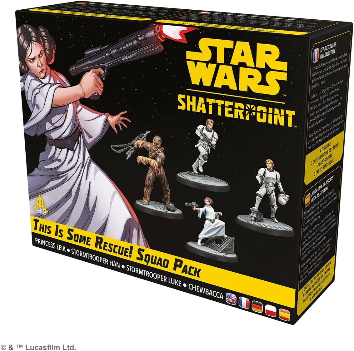 Atomic Mass Games Star Wars: Shatterpoint A Fabulous Rescue Squad Expansion 4