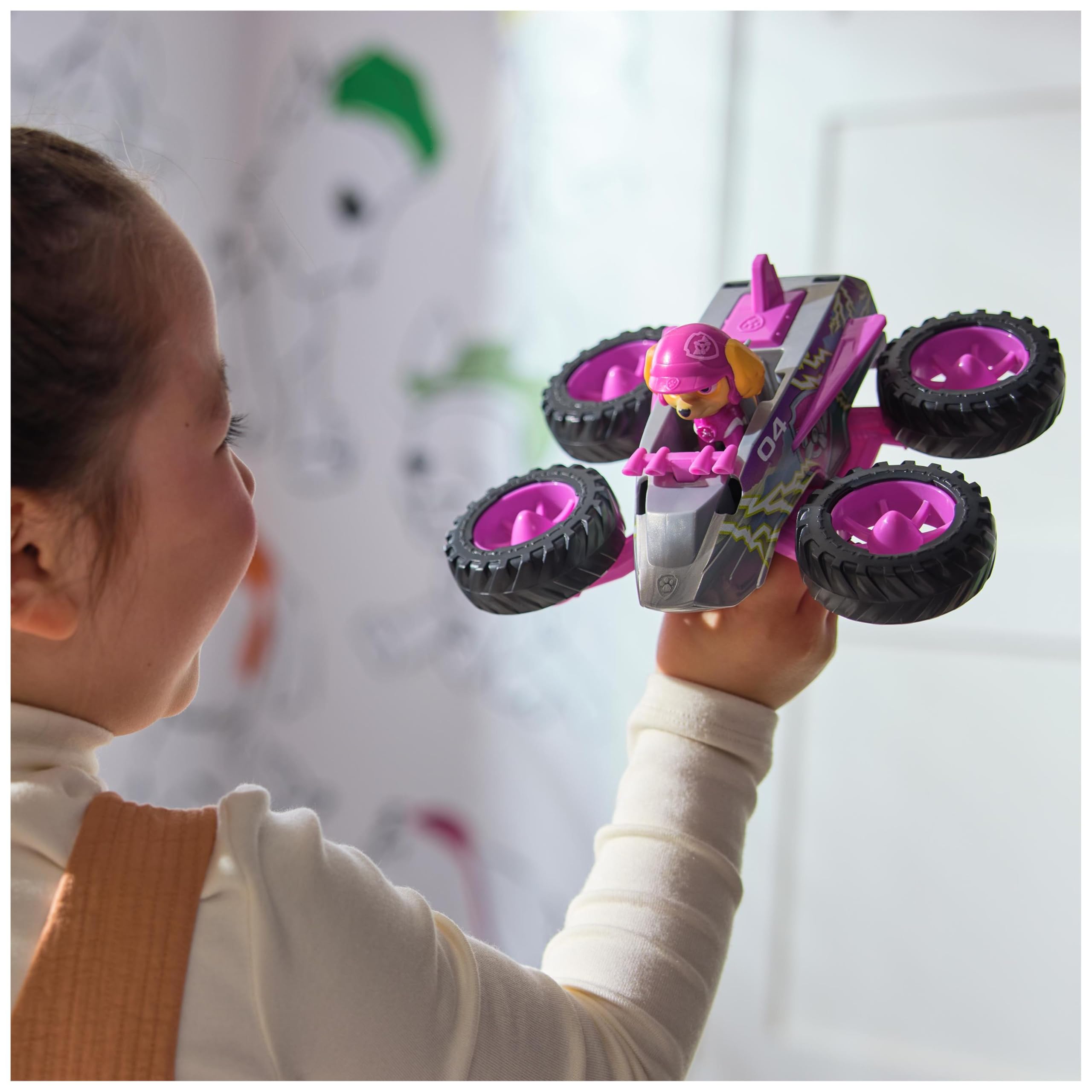 Paw Patrol: Rescue Wheels Skye’s Jet - Transforming Toy Truck with Action Figure 8