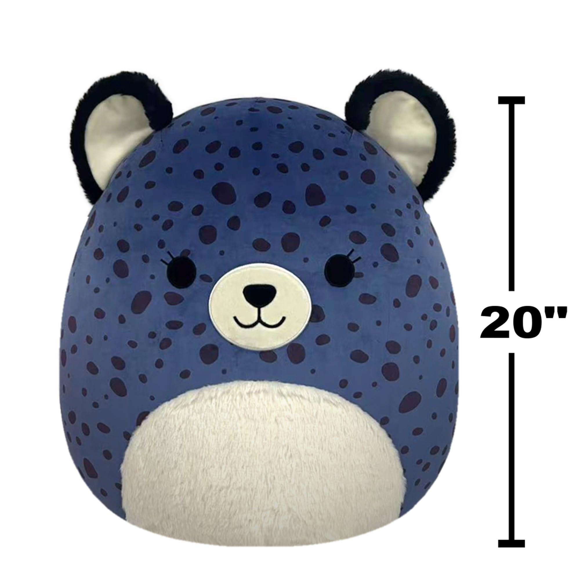 Squishmallows 20 Inch Plush - Spotts the Navy Blue Cheetah 11