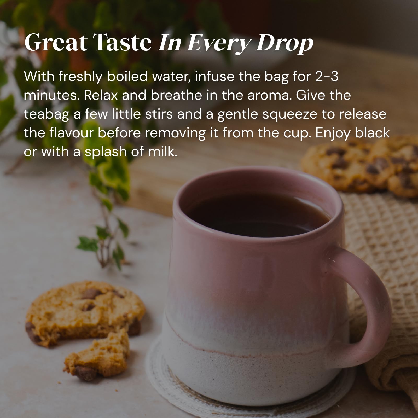 Twinings Earl Grey Bergamot & Lemon Flavoured Decaffeinated Black Tea Blend – 40 Tea Bags 6