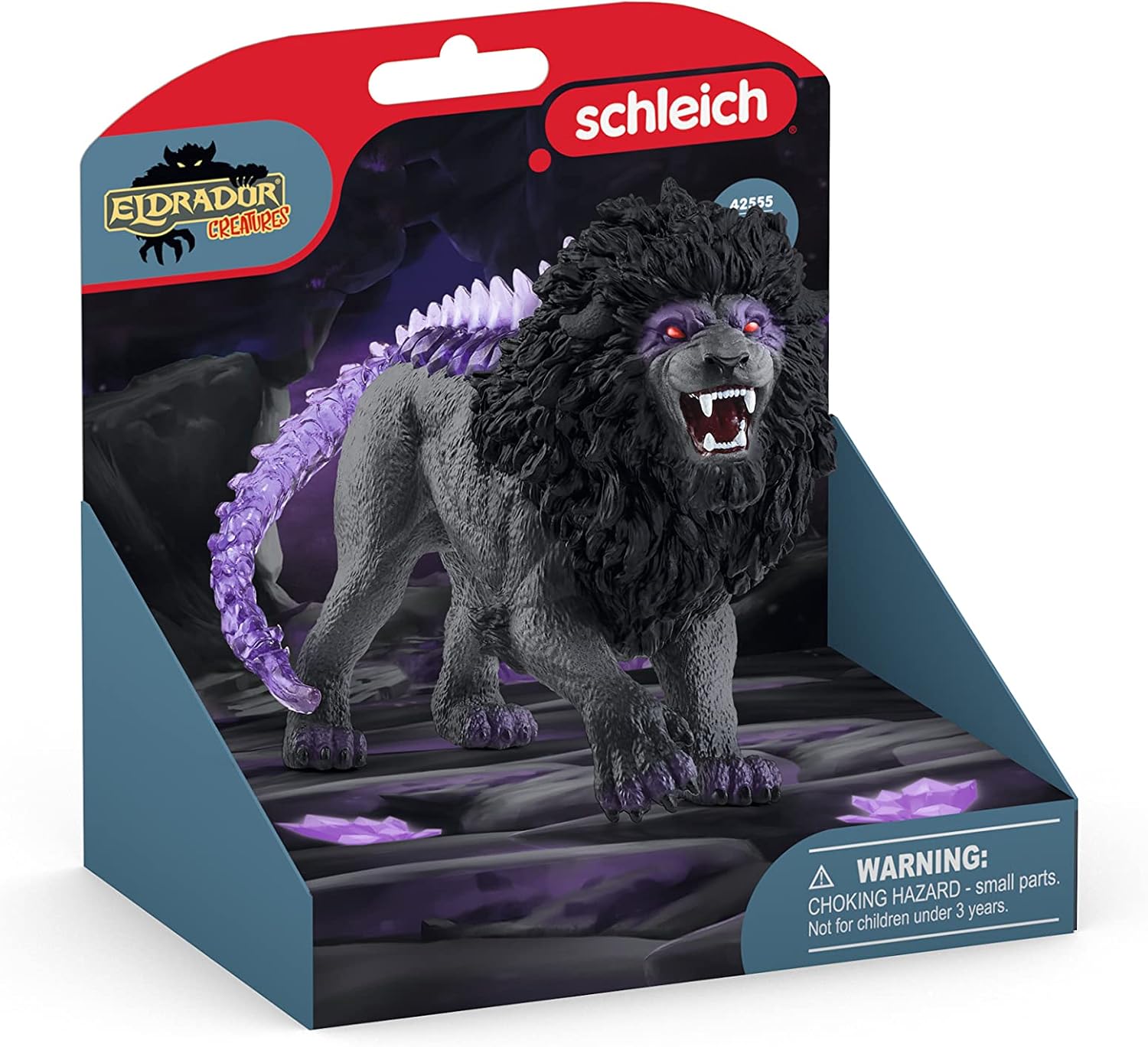 SCHLEICH Shadow Lion Eldrador Creatures Figurine - Fantasy Action Figure for Kids 7
