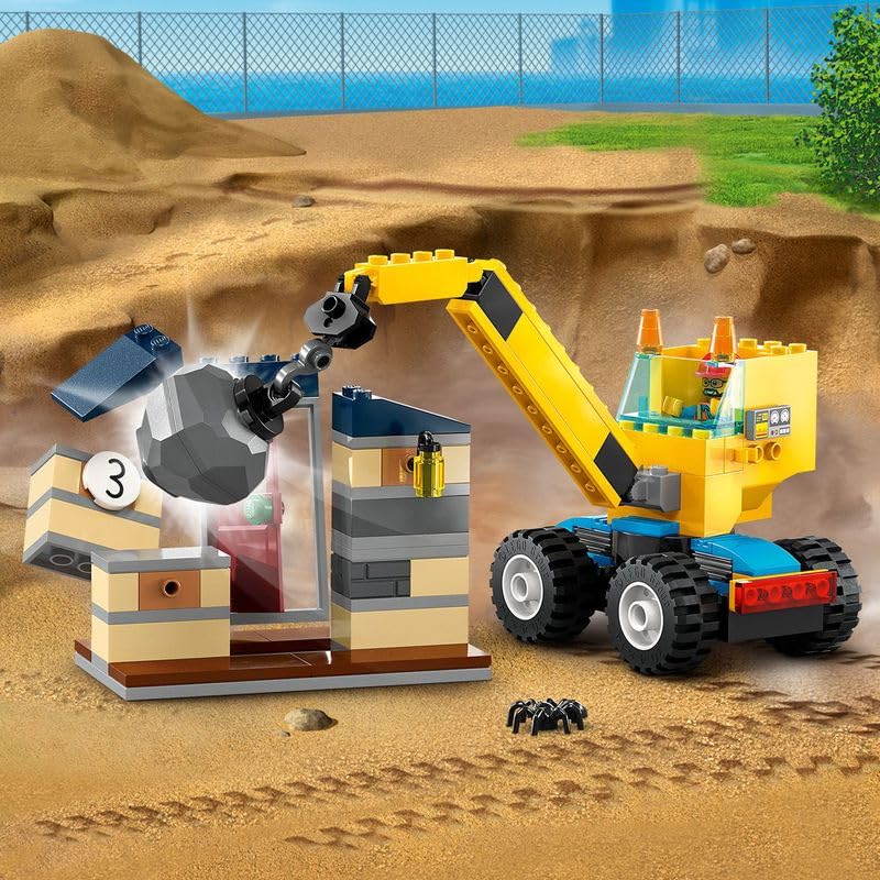 LEGO 60391 City Construction Trucks and Wrecking Ball Crane Playset - 4+ Years 9