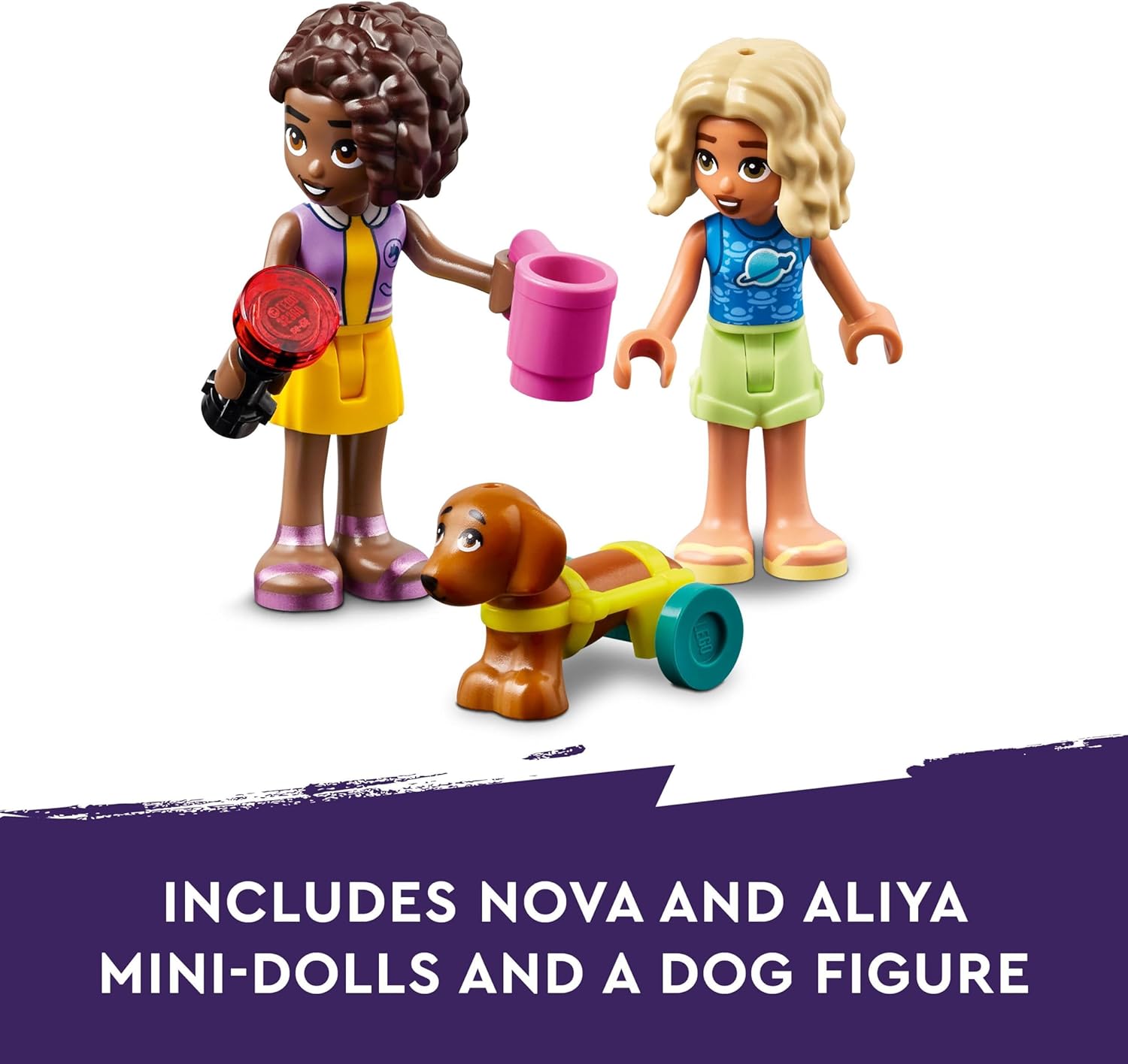 LEGO Friends Stargazing Camping Vehicle Playset with 4x4 Car, 2 Mini-Dolls & Telescope - 7+ Years