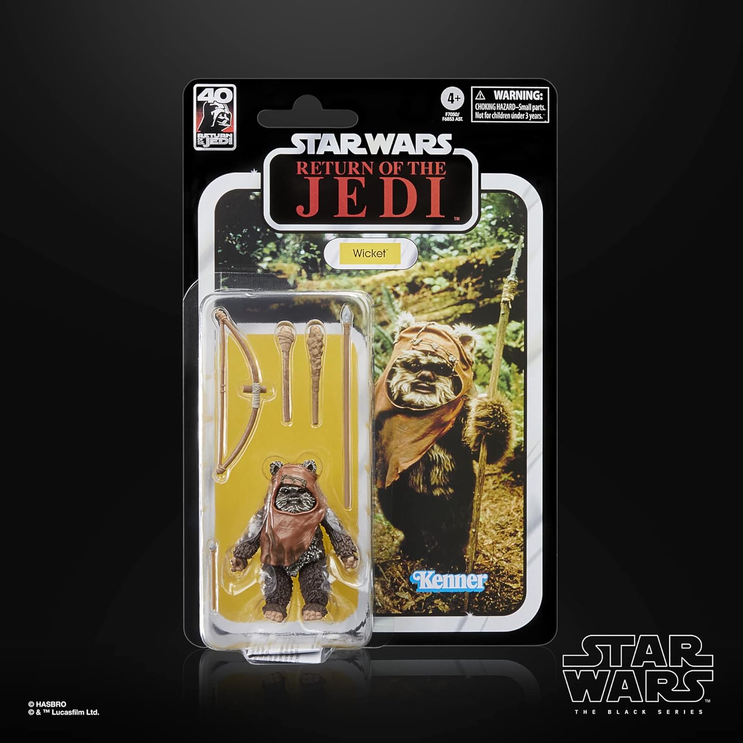 Hasbro Star Wars The Black Series Wicket Action Figure - 6-Inch Collectible from Return of the Jedi 11