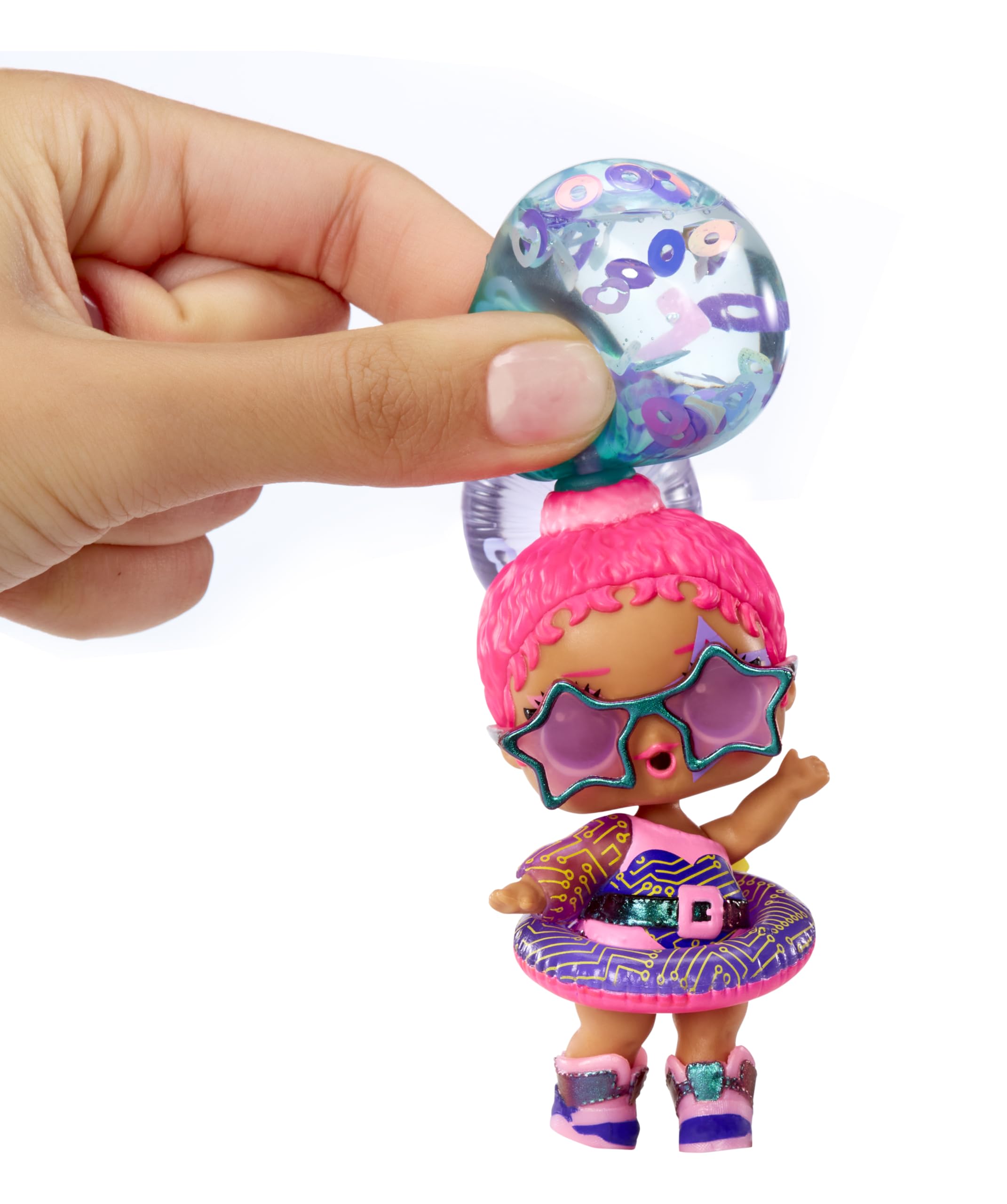 L.O.L. Surprise Water Balloon Surprise Doll - Limited Edition Collectible with 4 Ways to Play, Reusable Glitter Balloons & Squirt Bottle - Ages 3+ 4