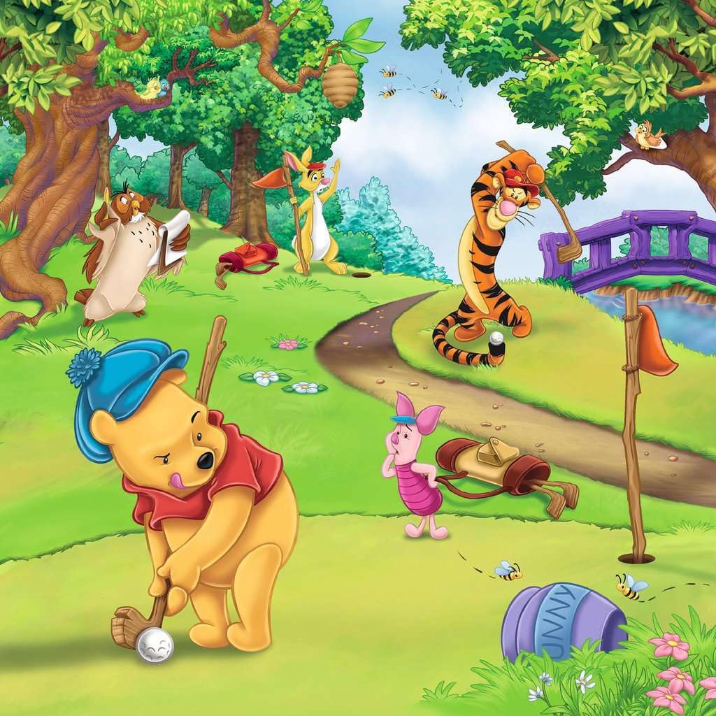 Ravensburger Winnie The Pooh - 3 x 49 Piece Jigsaw Puzzles for Kids Age 5+ 4