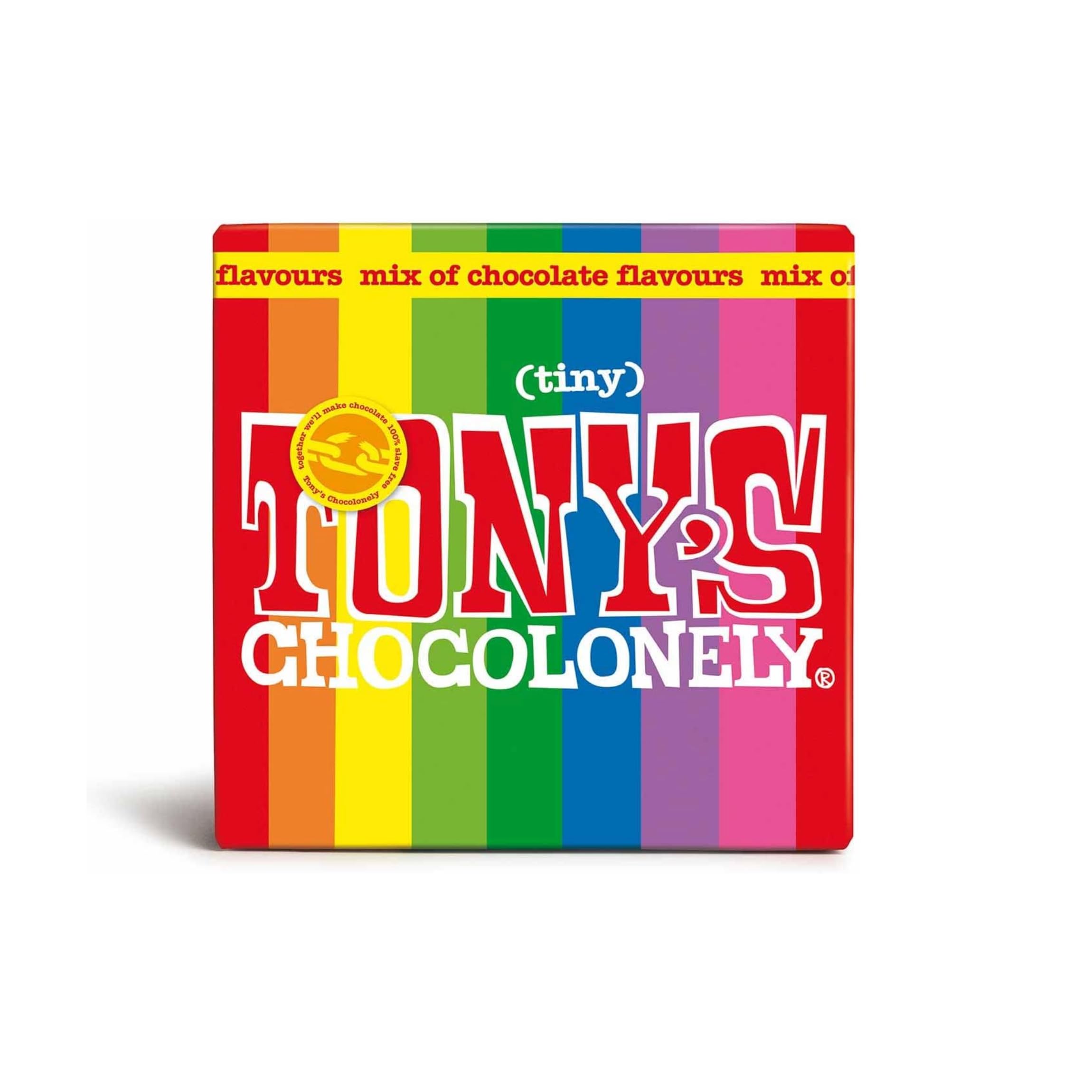 Tony's Chocolonely Tiny Tony's Chocolate Gift Box - 180g, Assorted Mini Fairtrade Chocolates 9
