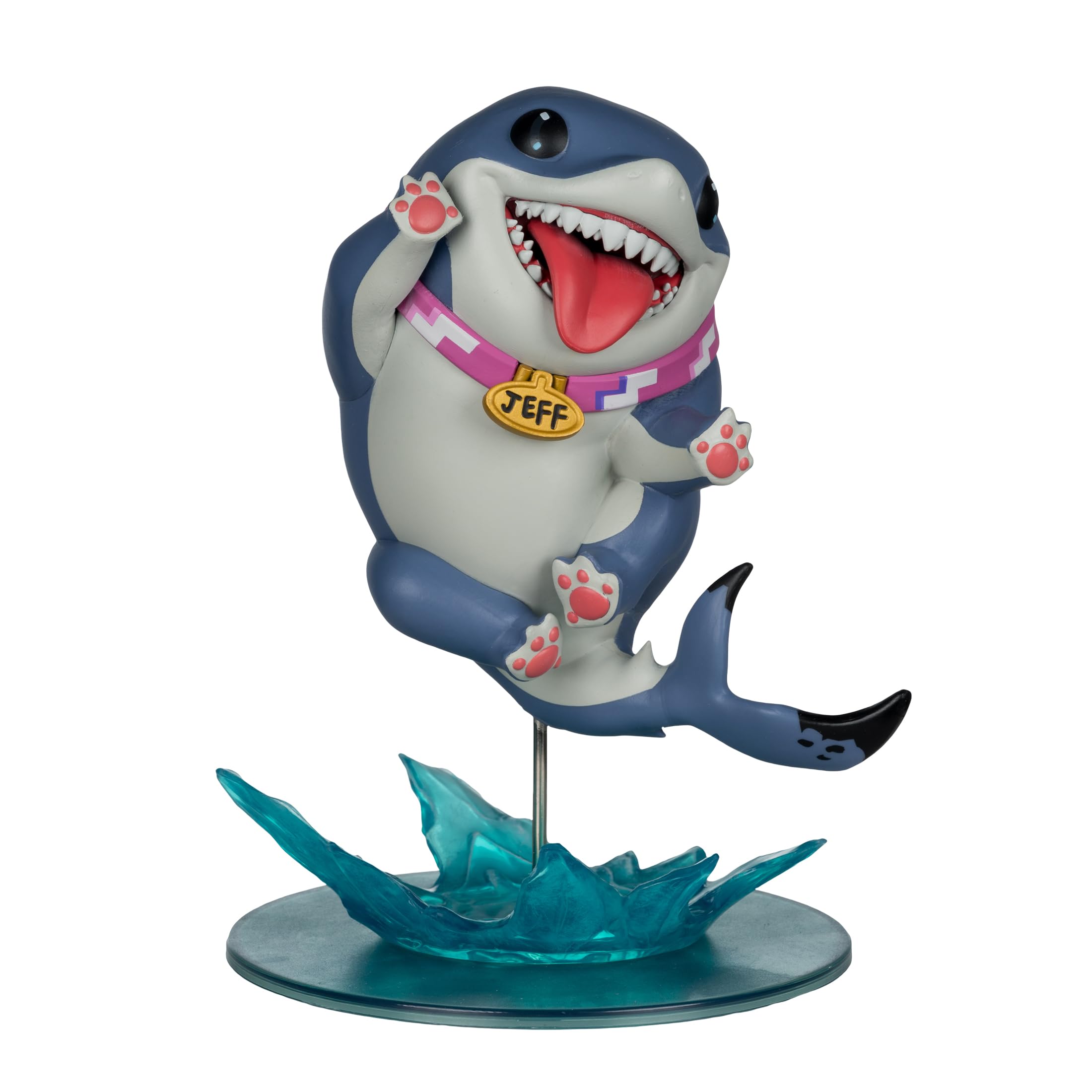 McFarlane Marvel Rivals Jeff The Land Shark Collectible Figure - 1:10 Scale, 7.75" Tall
