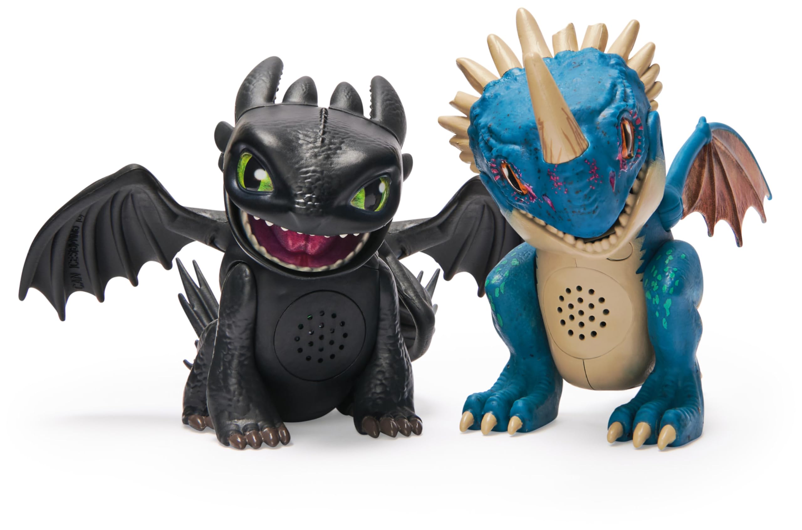 Dreamworks Dragons How to Train Your Dragon Roaring Minis Toothless Interactive Action Figure 7