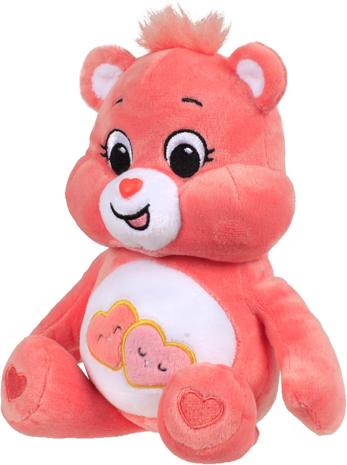 Care Bears Love-A-Lot Bear 22cm Bean Plush - Collectible Pink Teddy for Ages 4+ 3