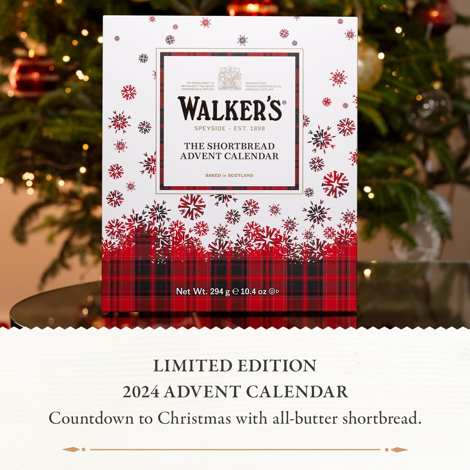 Walker's Shortbread 2024 Advent Calendar - All-Butter Scottish Shortbread Cookies (294g) 4