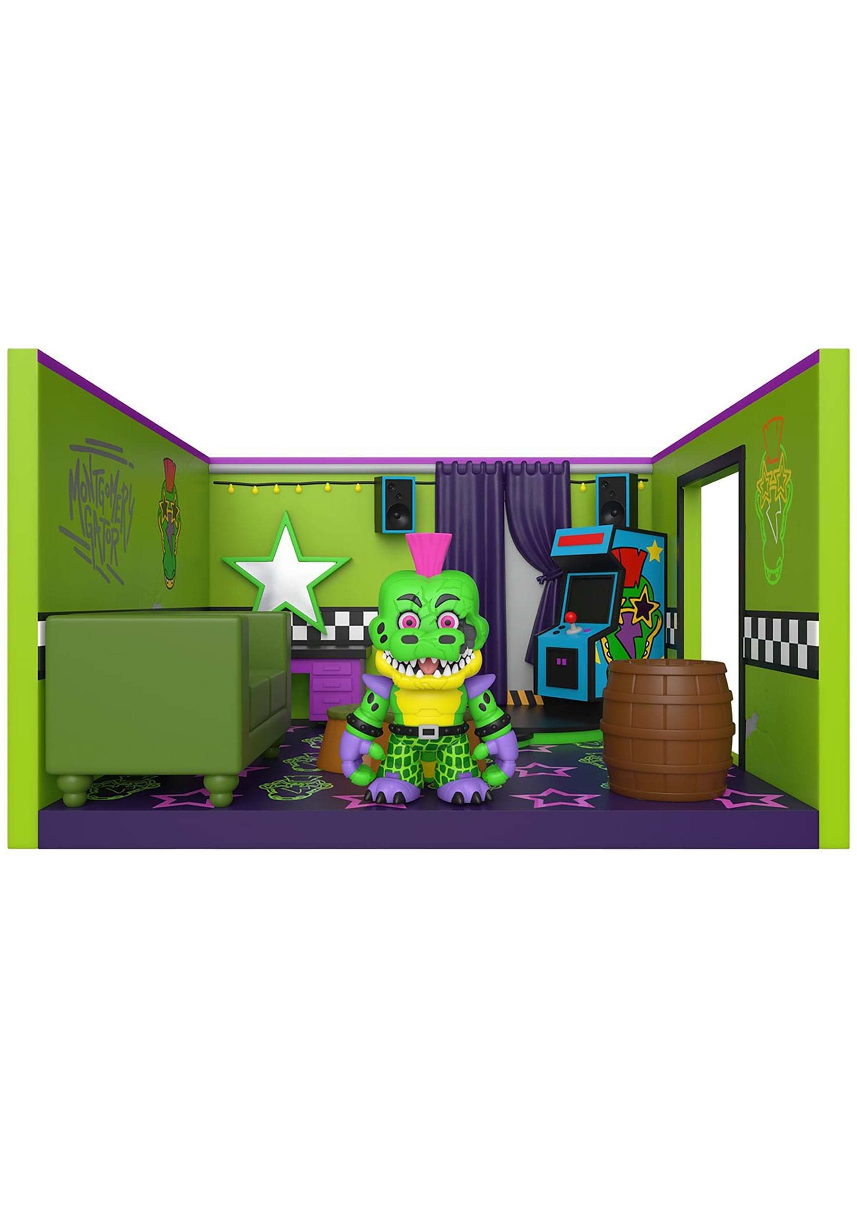 Funko Snapsies Five Nights at Freddy's - Gator's Room Playset Collectible Vinyl Figure 7