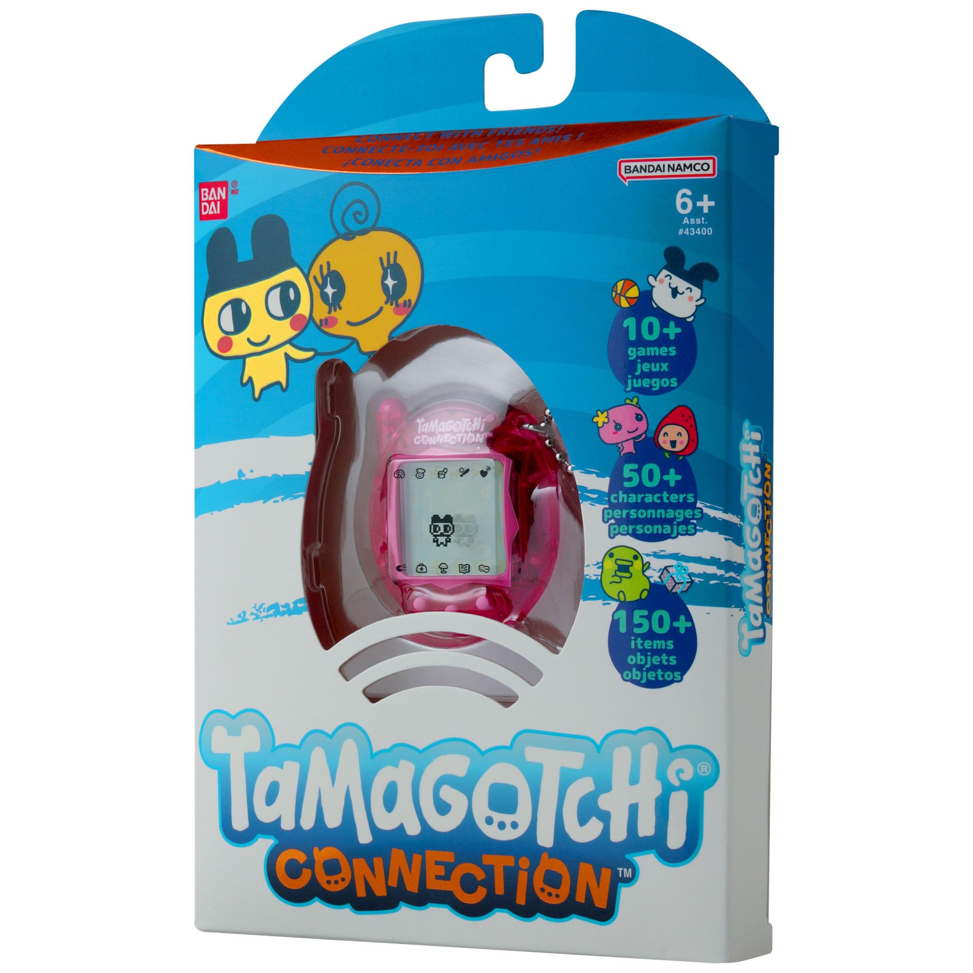TAMAGOTCHI Connection Virtual Pet - Infra-Red Connection, 50 Characters, 6 Mini Games, Ages 8+ 7