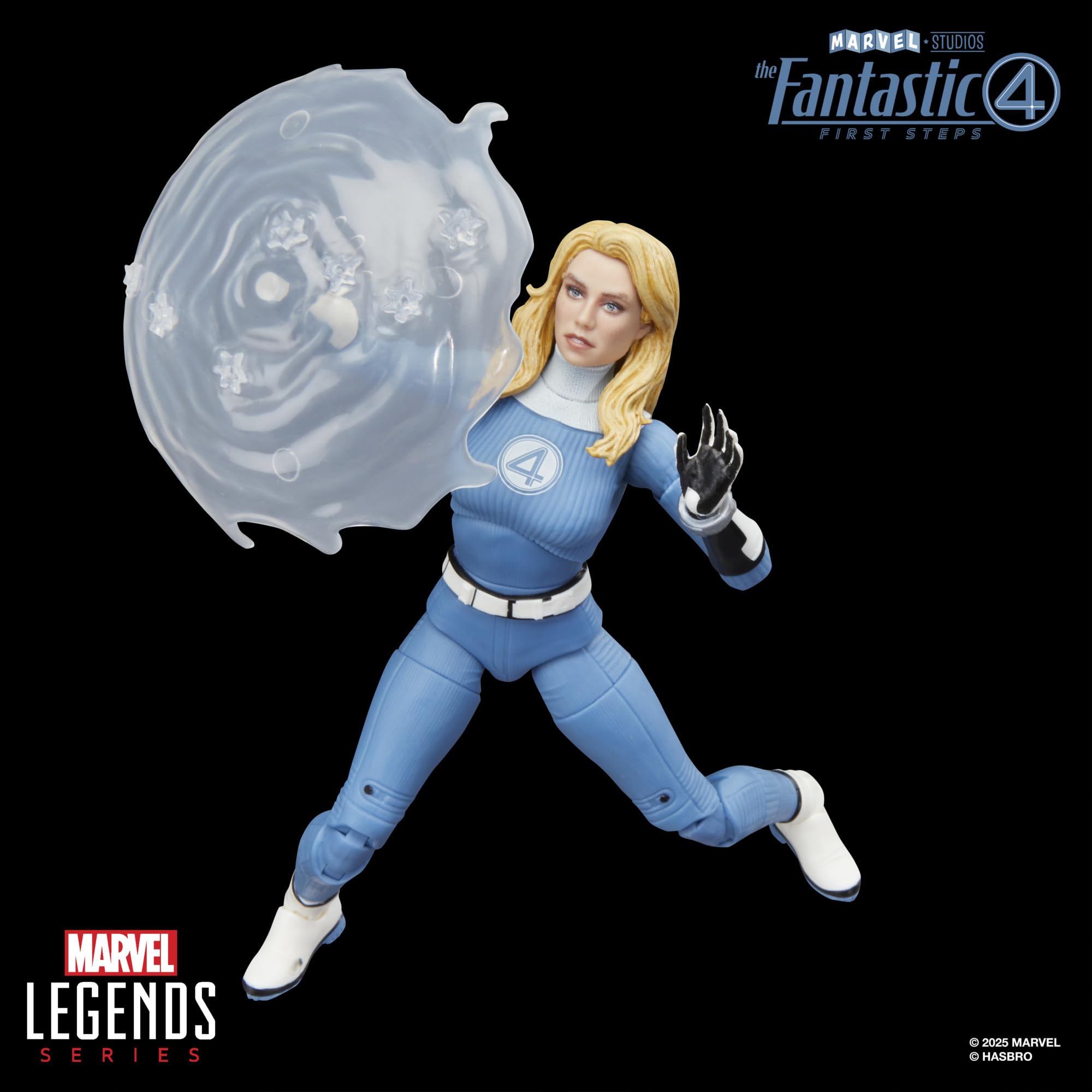 Marvel Legends Invisible Woman Action Figure - 6-Inch Scale with Accessories, Ages 4+ 9